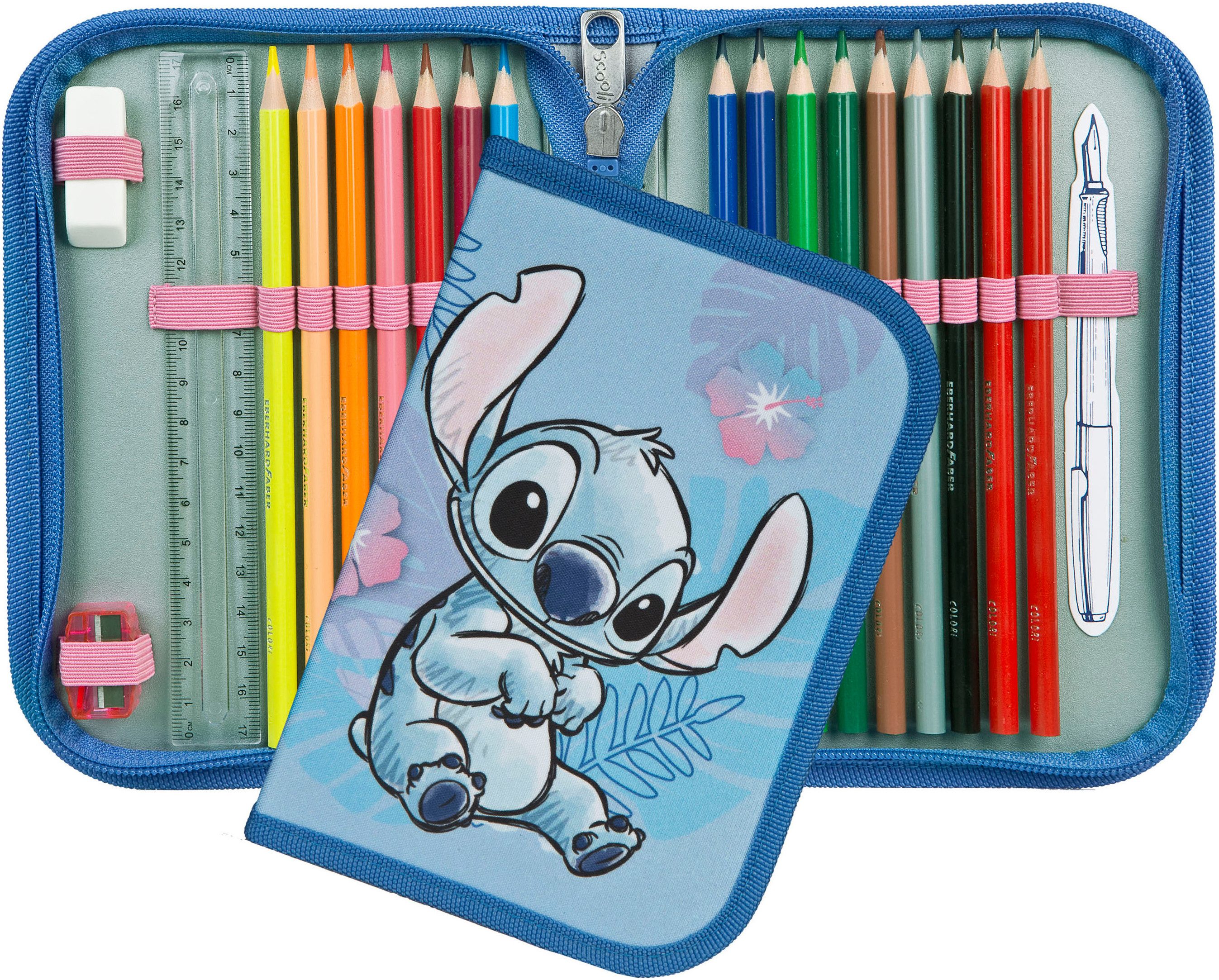 Scooli Schooltas EasyFit, Lilo & Stich (set, 5-delig)