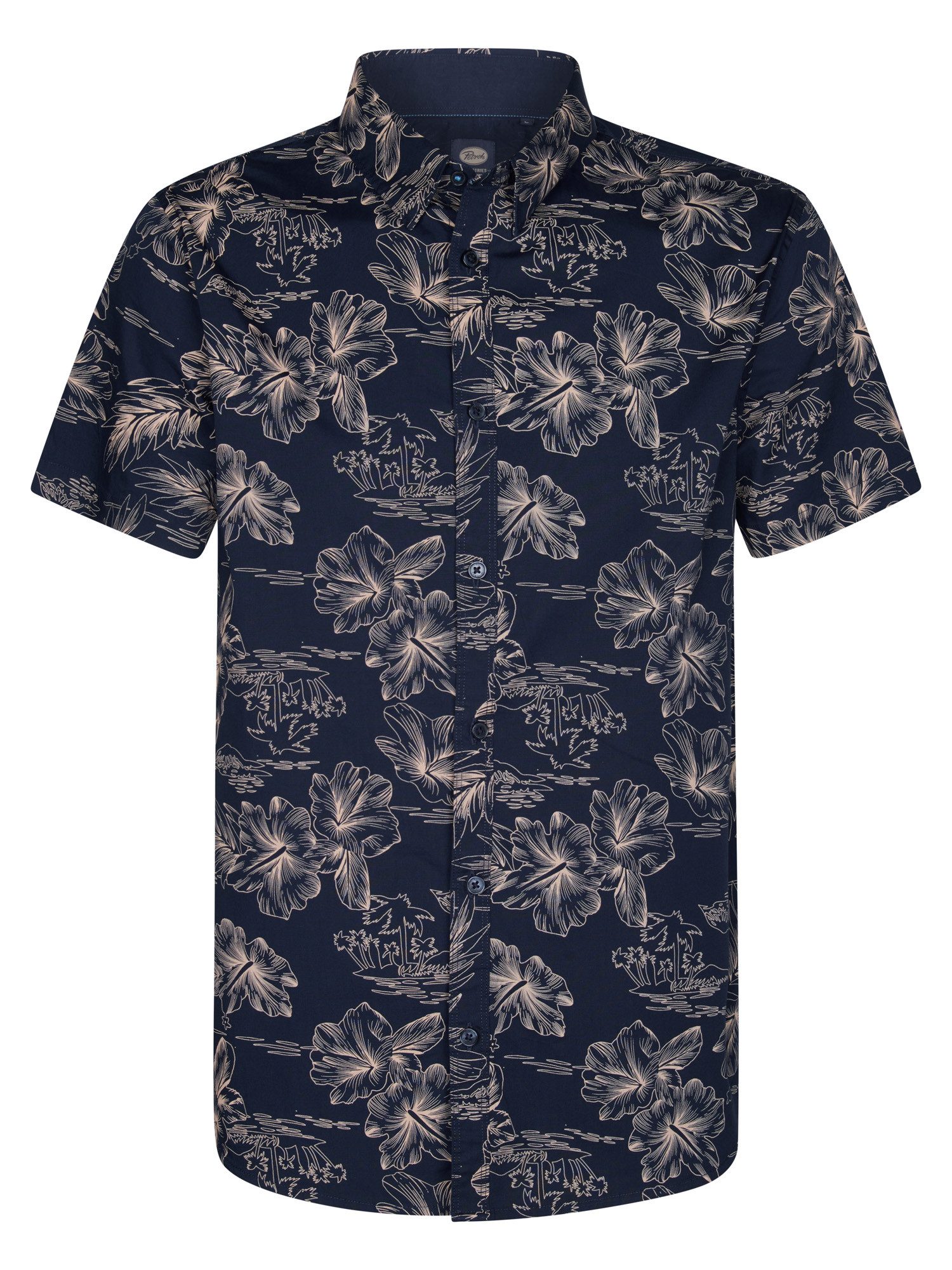 Petrol Industries Shirt met korte mouwen met print all-over