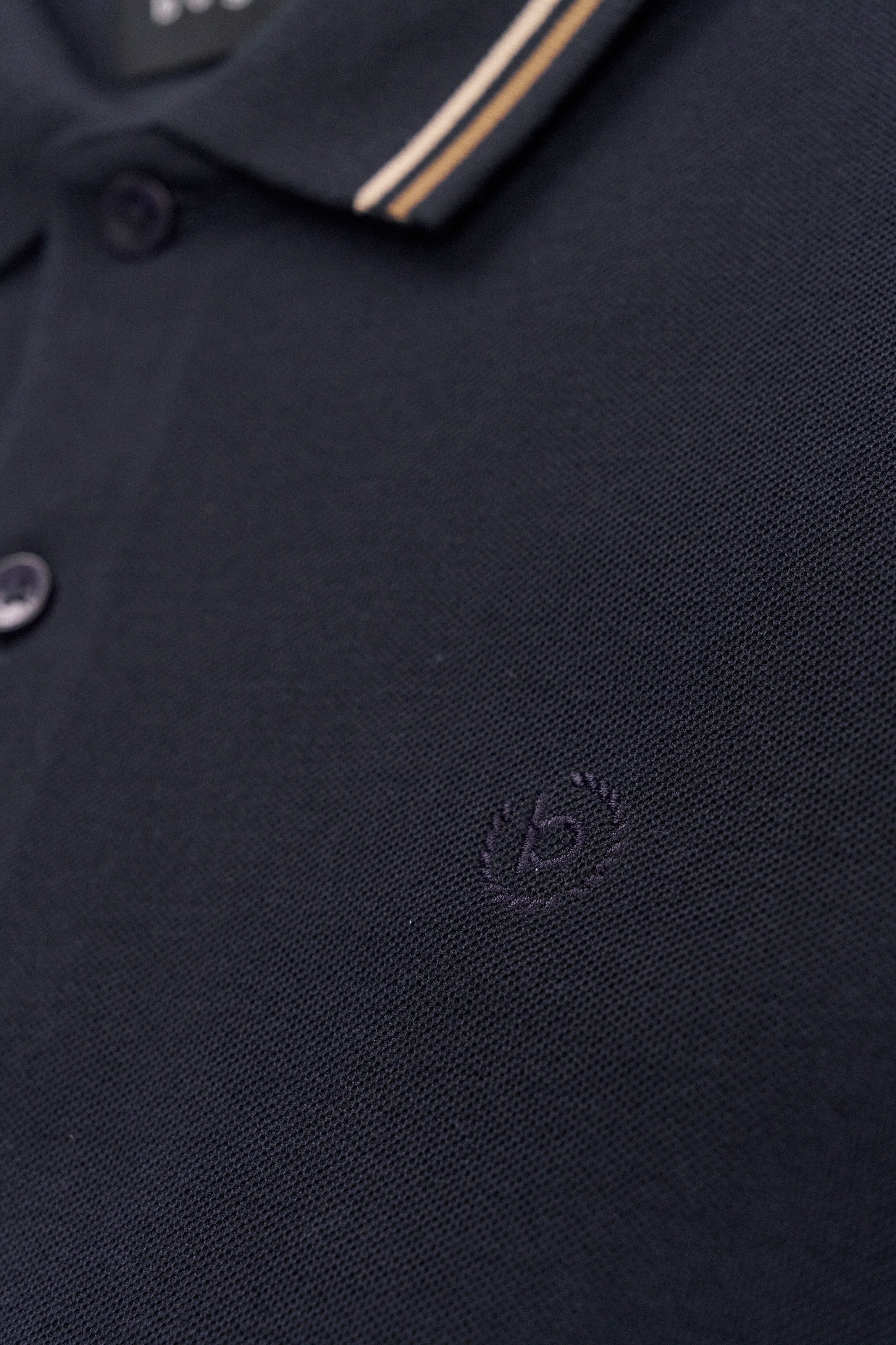 Bugatti Poloshirt met geborduurd logo