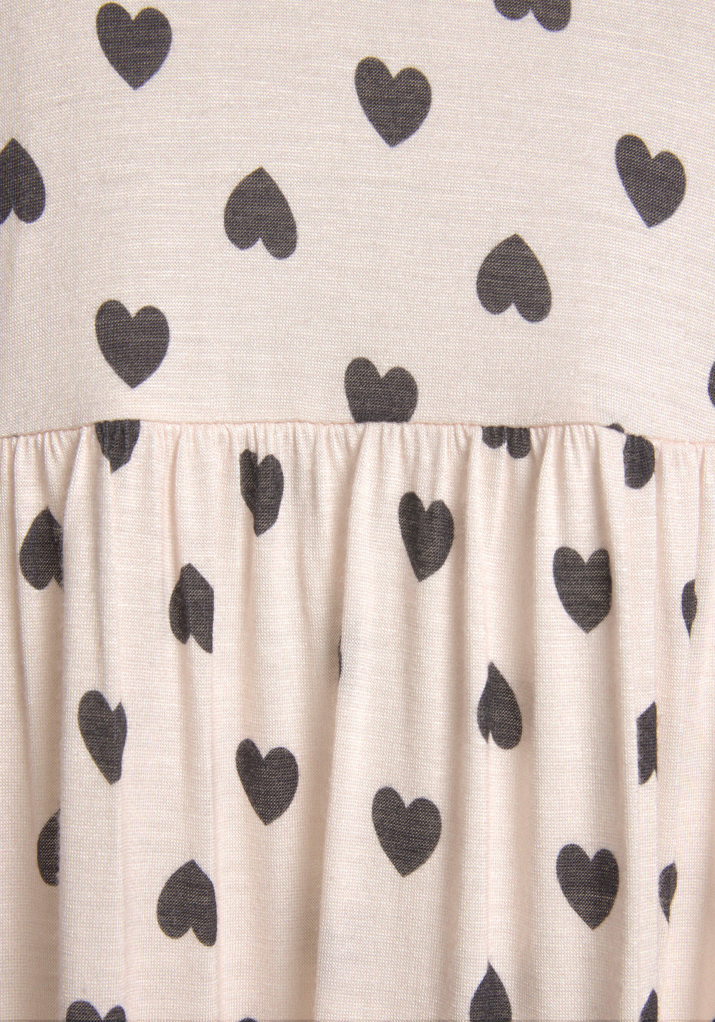Vivance Dreams Nachthemd met rimpelrandjes