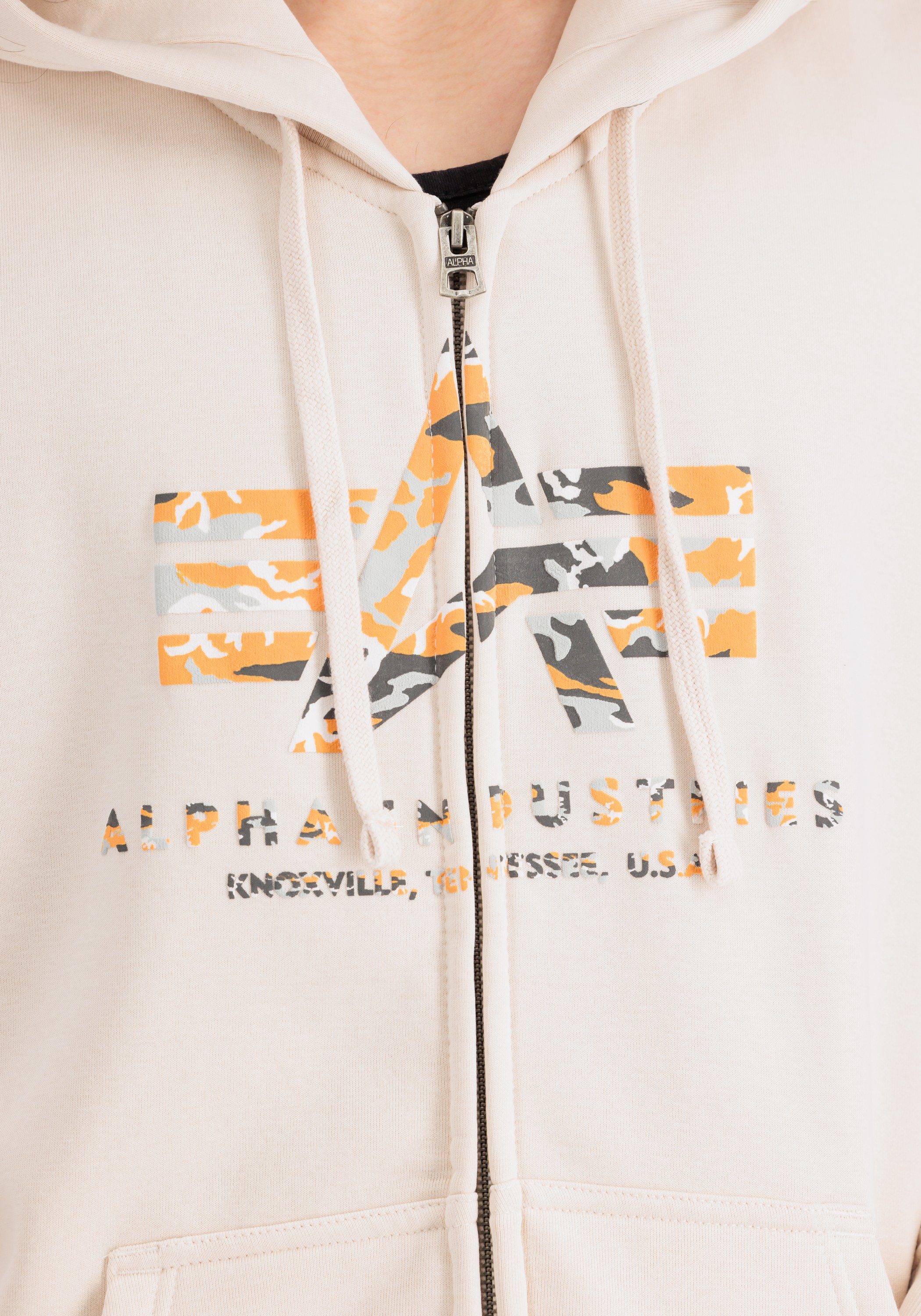 Alpha Industries Hoodie Alpha Industries Men - Hoodies Basic Zip Hoodie PP Camo
