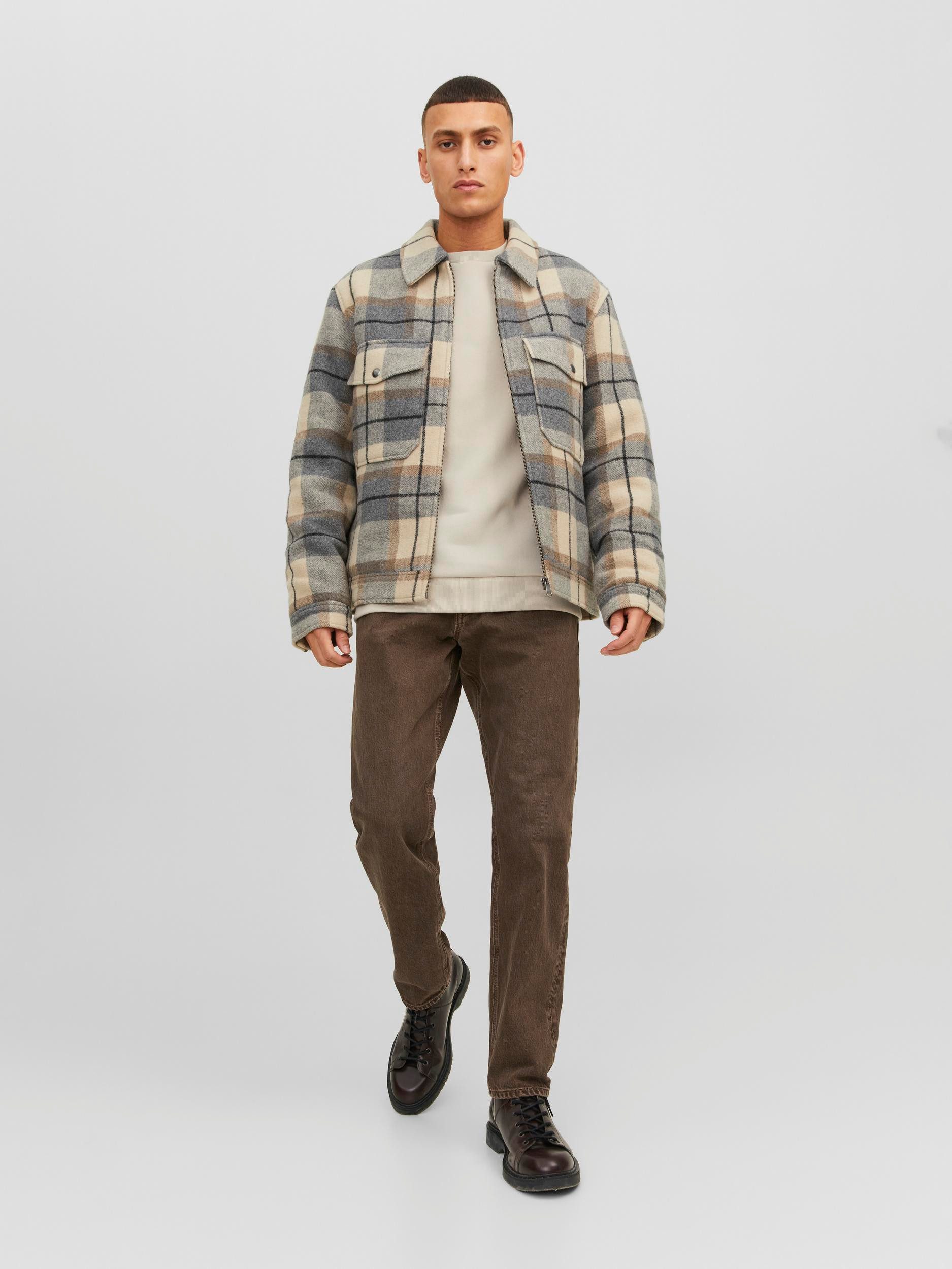 Jack & Jones Sweatshirt JJEBRADLEY SWEAT CREW NOOS