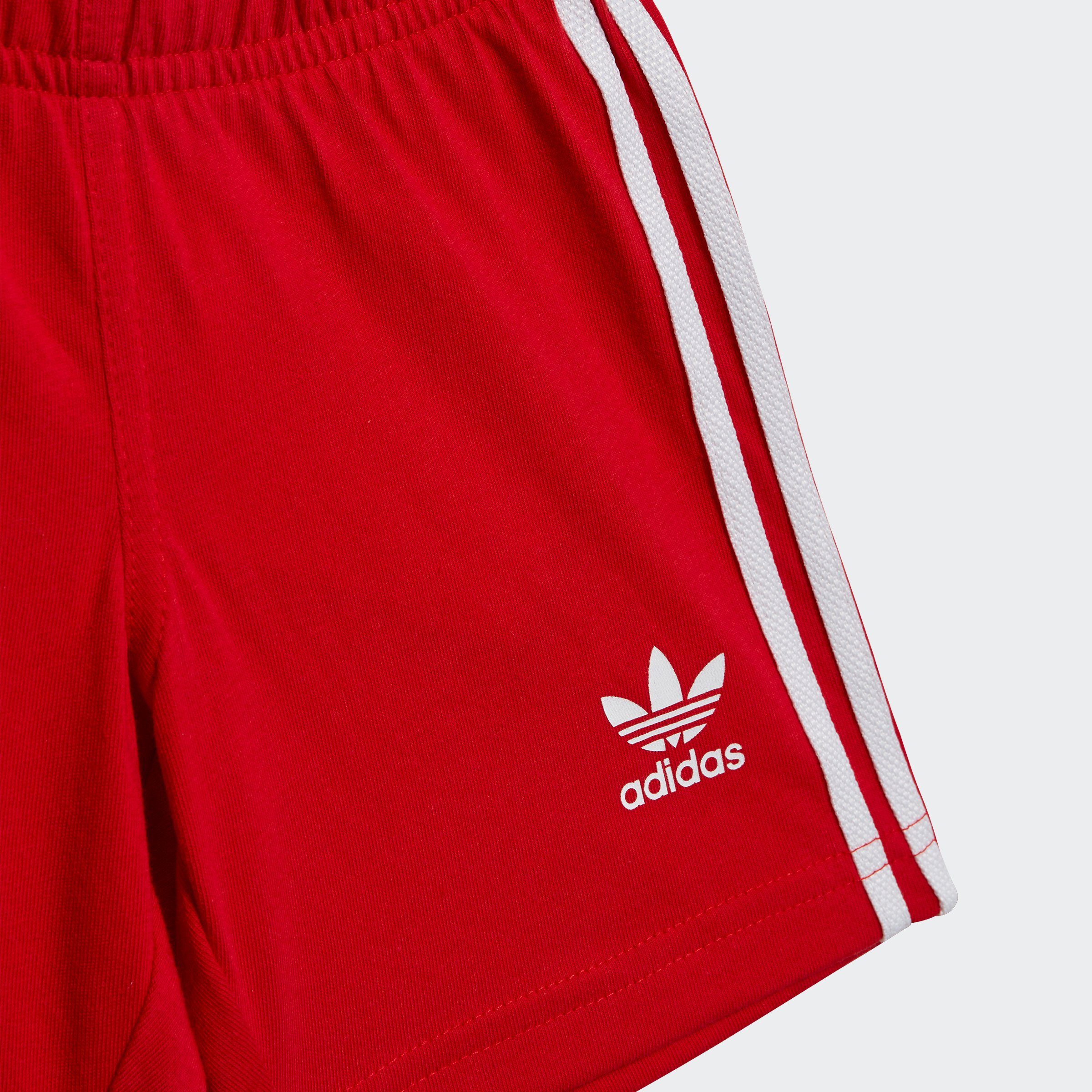 adidas Originals Functionele bodywarmer TREFOIL SHORTS AND SHIRT (set)
