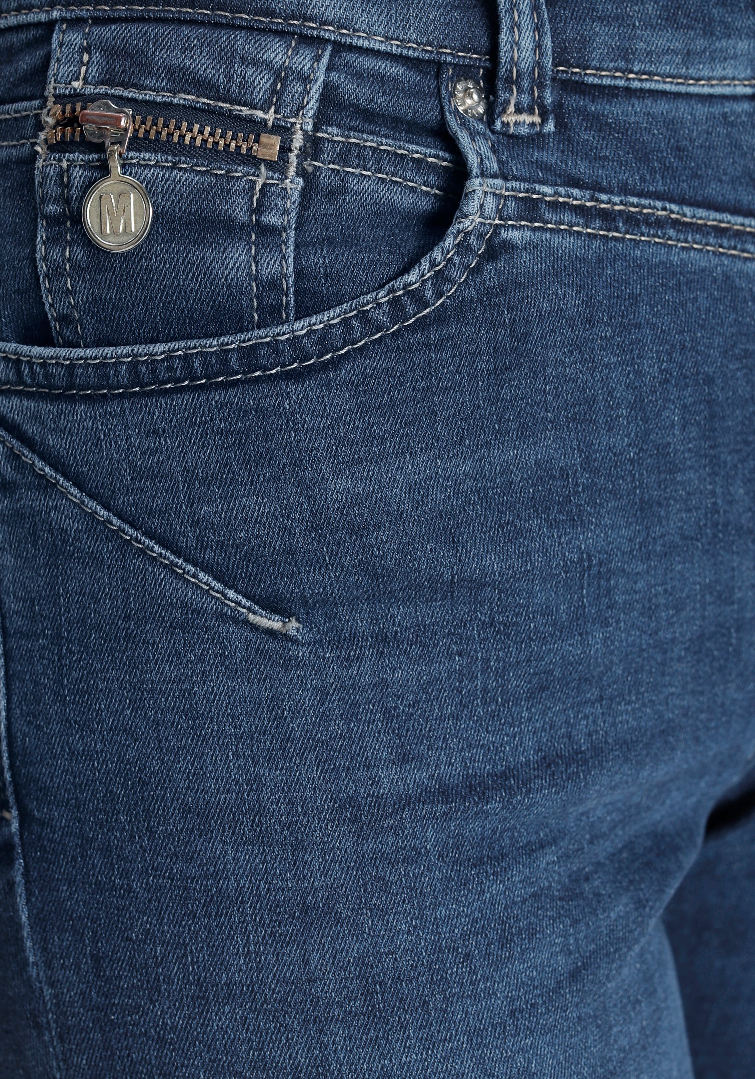 MAC Slim fit jeans Rich-slim Robuuste gestructureerde denimkwaliteit