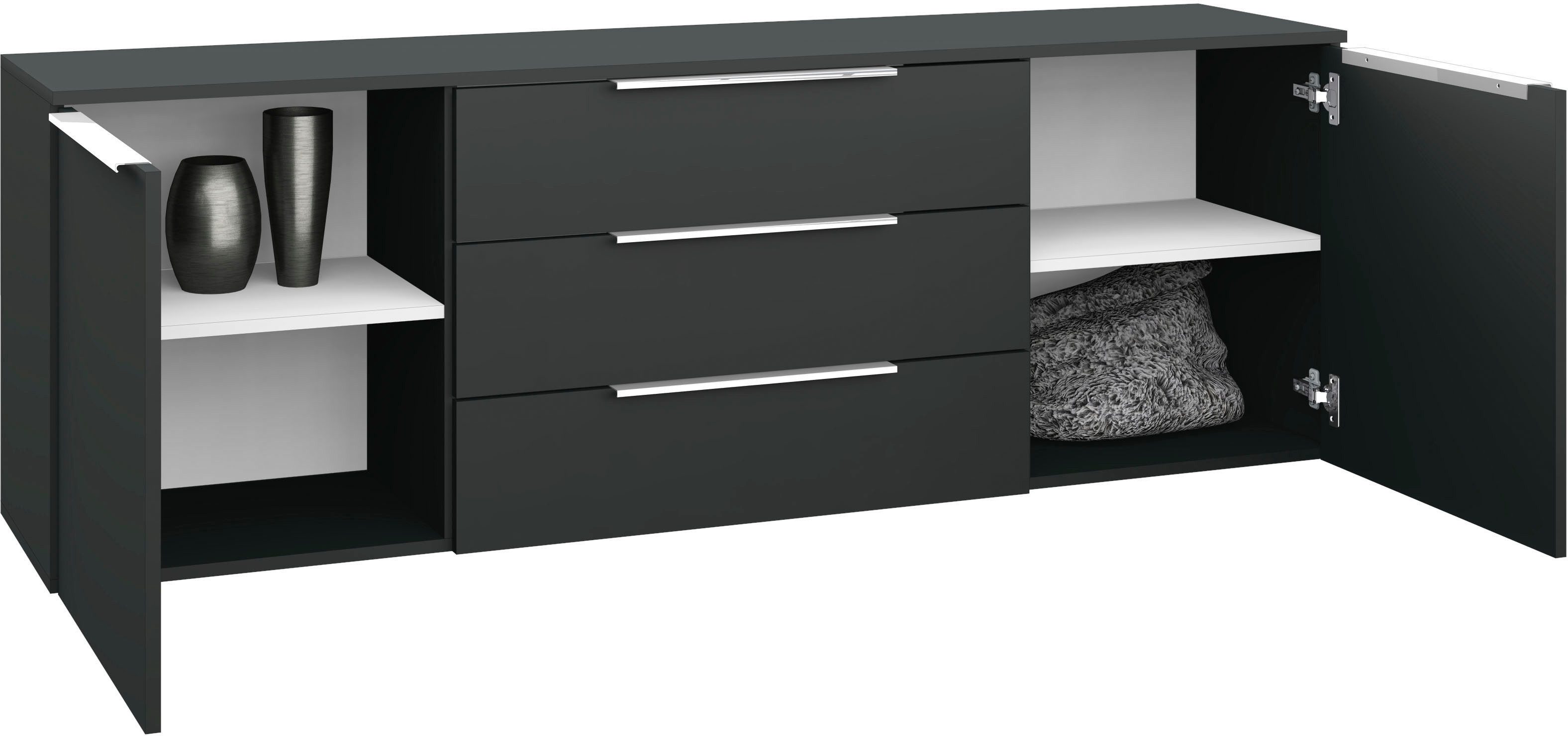 borchardt Möbel Dressoir Oliva Breedte 166 of 200 cm