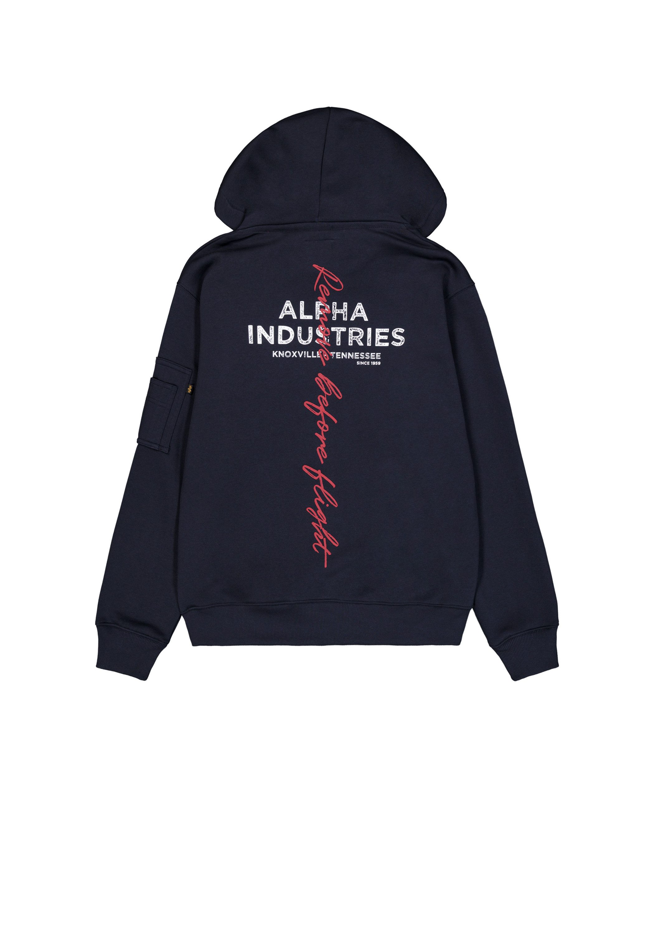 Alpha Industries Hoodie Signature Backprint Hoodie