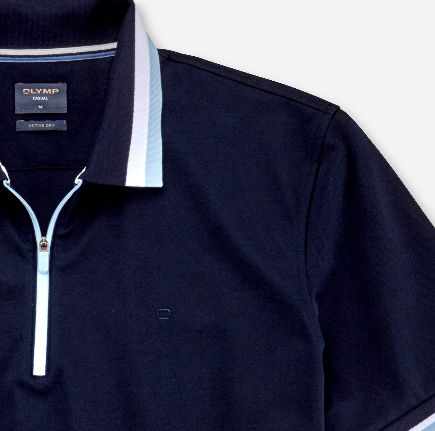 OLYMP Poloshirt OLYMP geweven casual