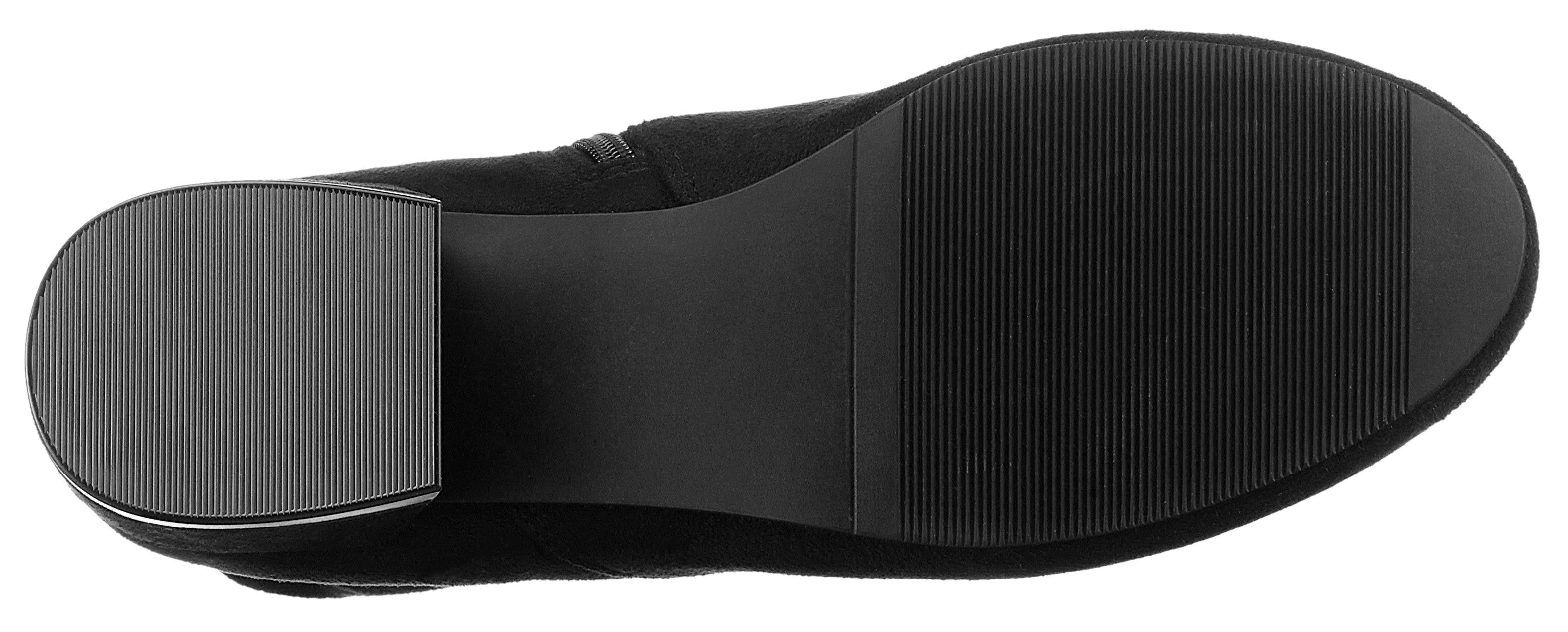 Aniston SHOES Laarsjes met gerimpelde schacht - nieuwe collectie