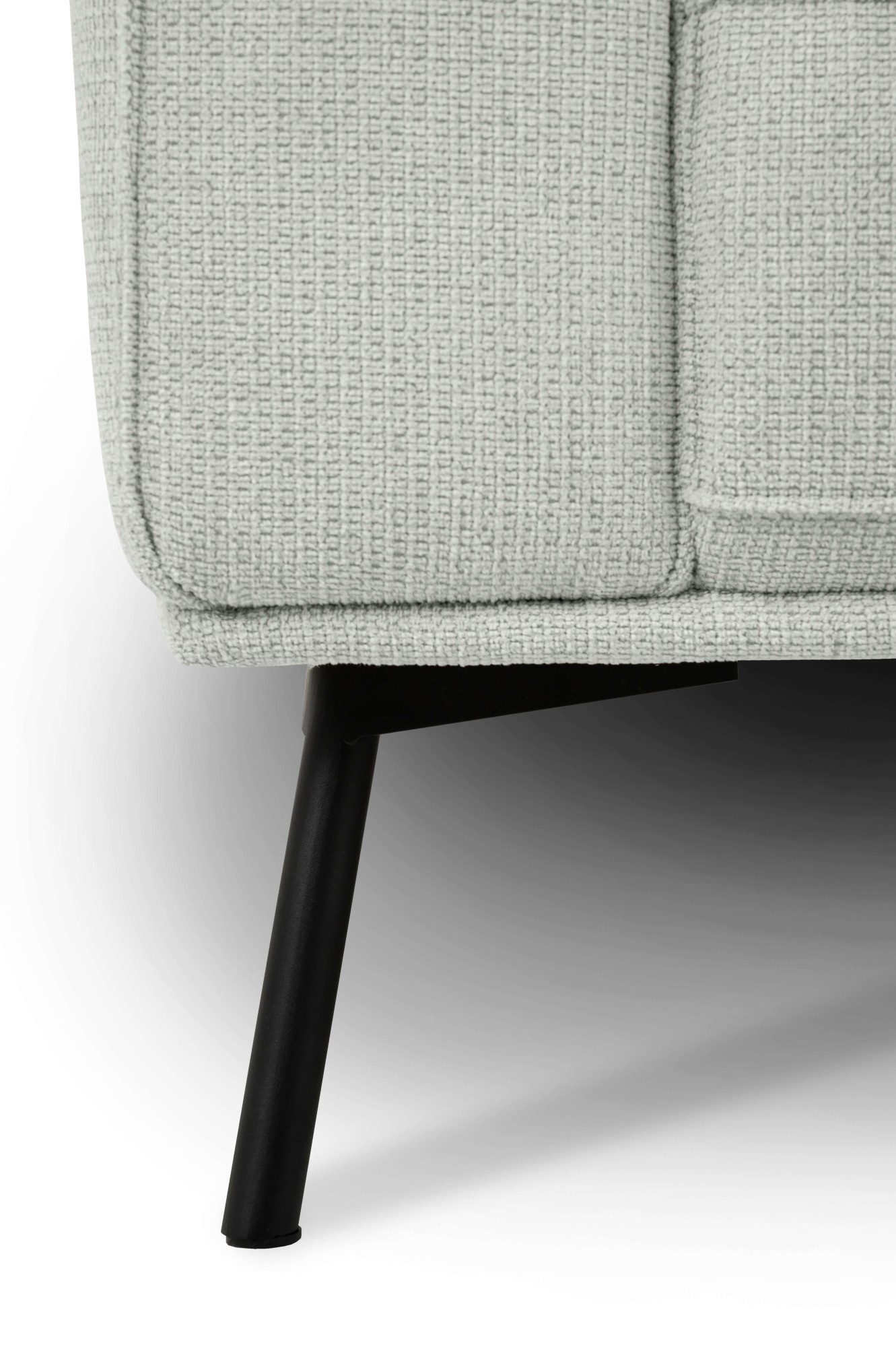 andas Hoekbank Vosby Breedte 260 cm, chenille, met decoratieve kedernaad