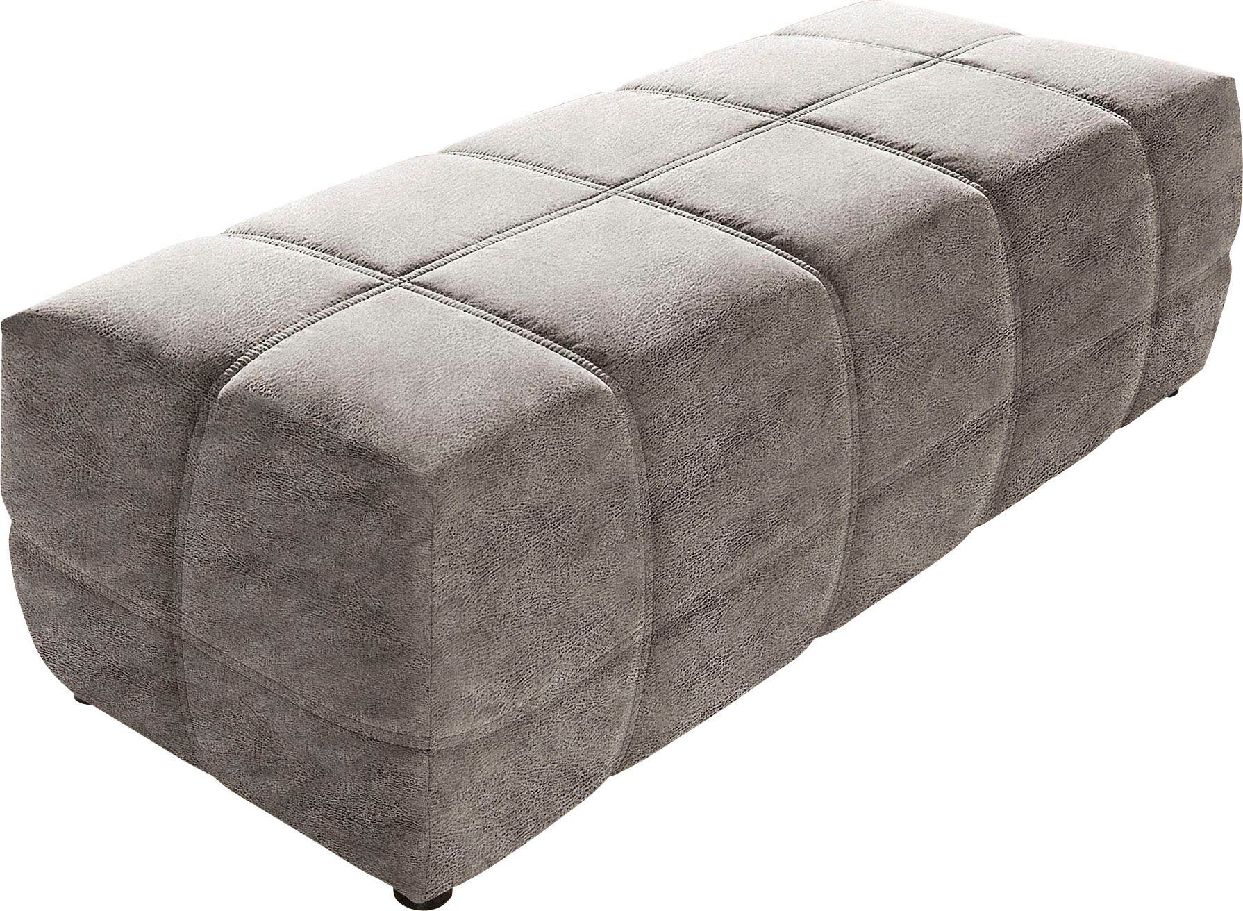 DOMO collection Hocker BRANDON grote uitvoering passend bij 'brandon', ook in cord