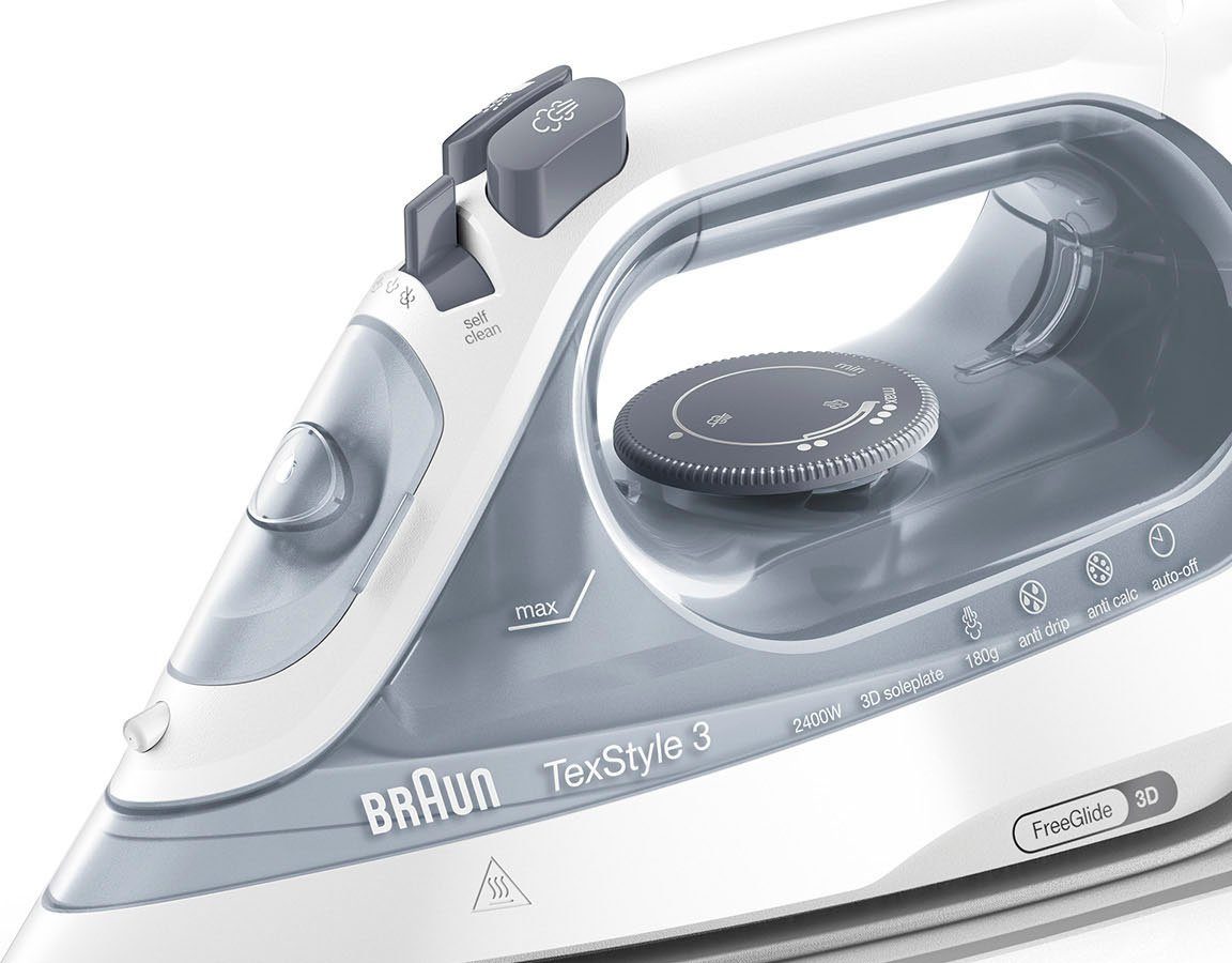 Braun Stoomstrijkijzer TexStyle 3 SI 3054 GY