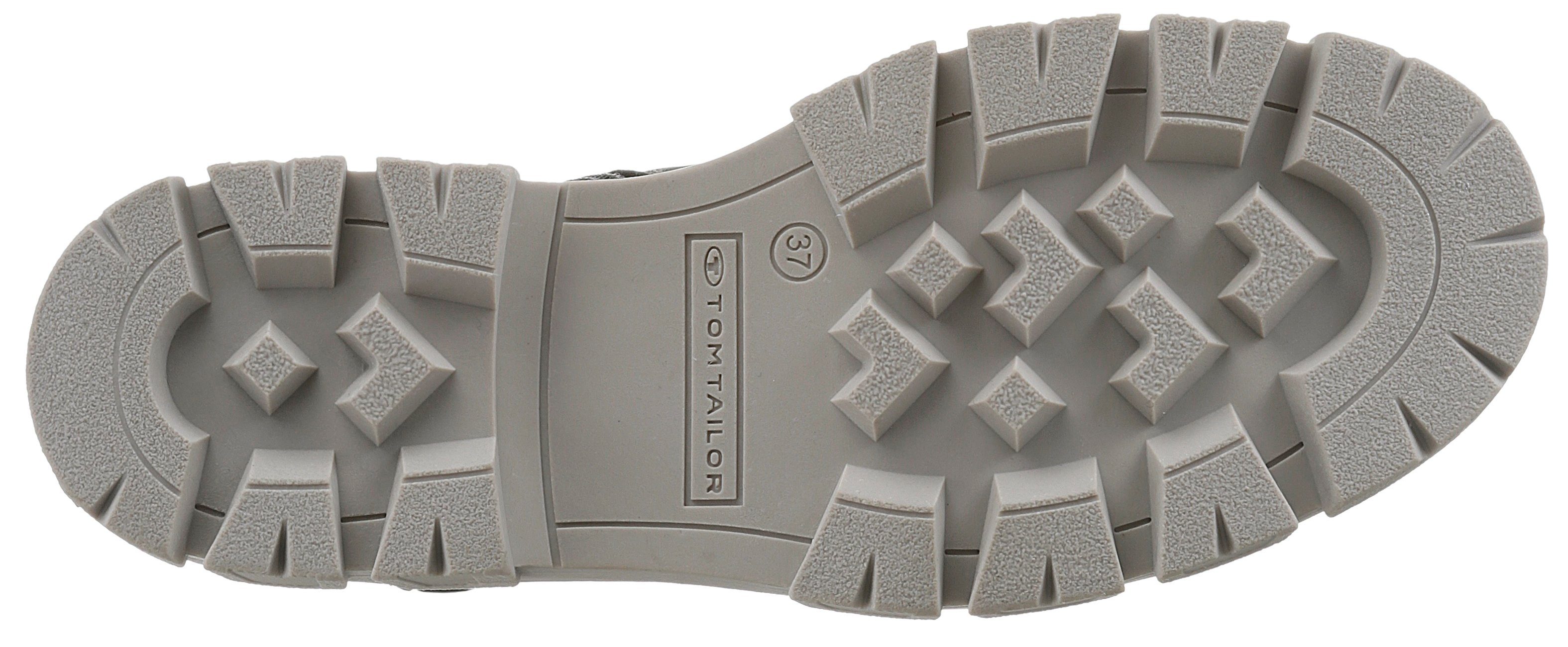 Tom Tailor Winterlaarzen Plateaulaarzen, winterlaarzen met sierrits