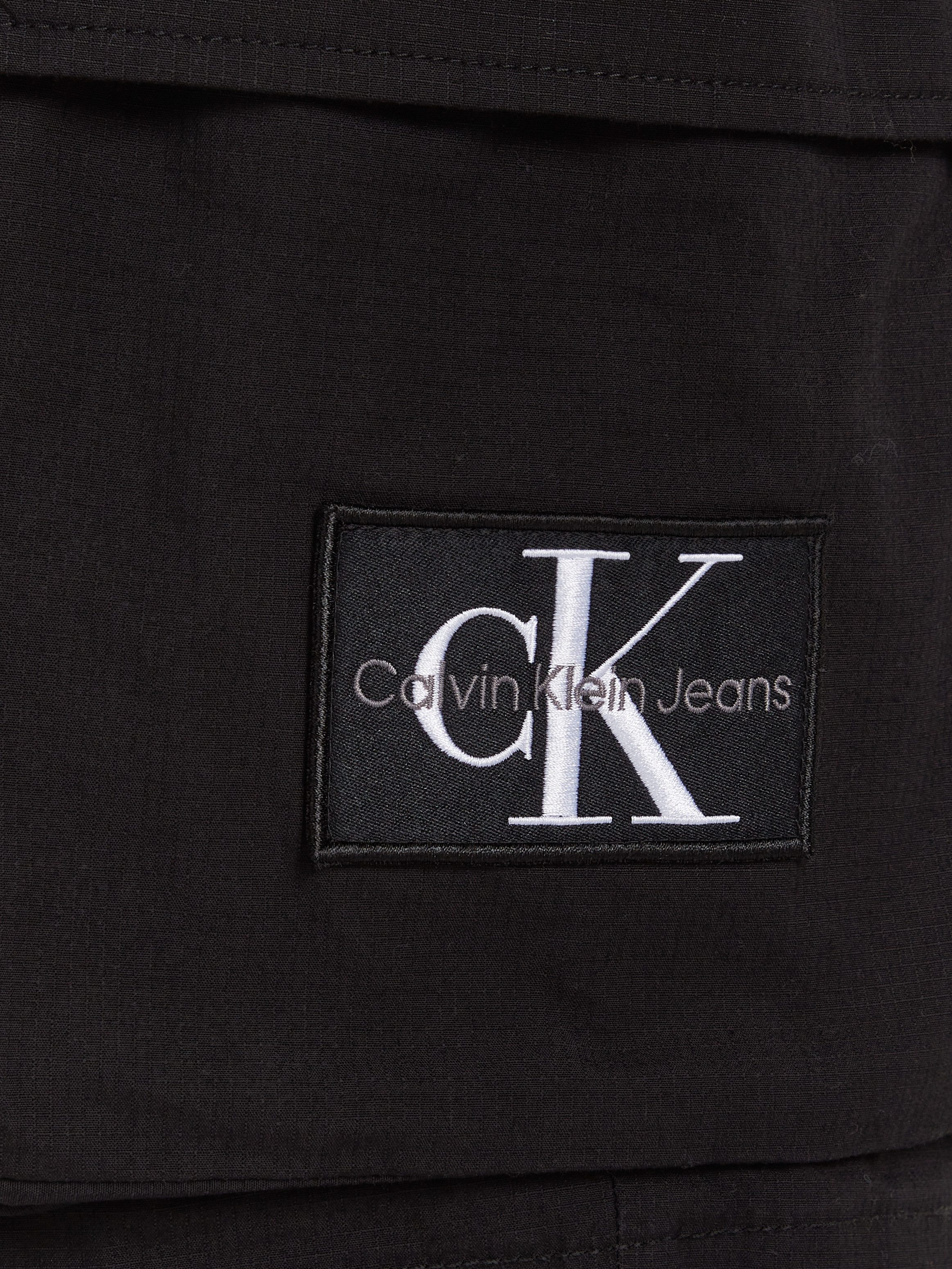 Calvin Klein Cargoshort CARGO SHORT met logopatch