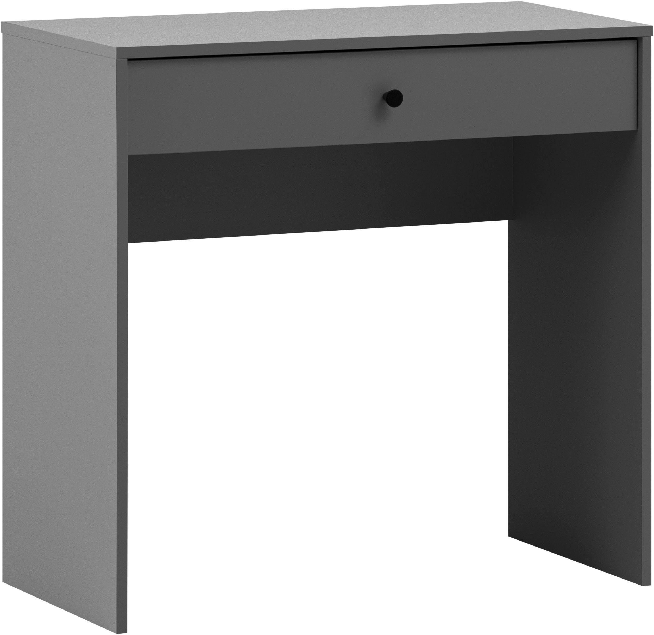 Schildmeyer Make-uptafel Smash, breedte 80 cm, laptoptafel, sidetable Lade met uittrekbegrenzing en hoogwaardig metalen beslag