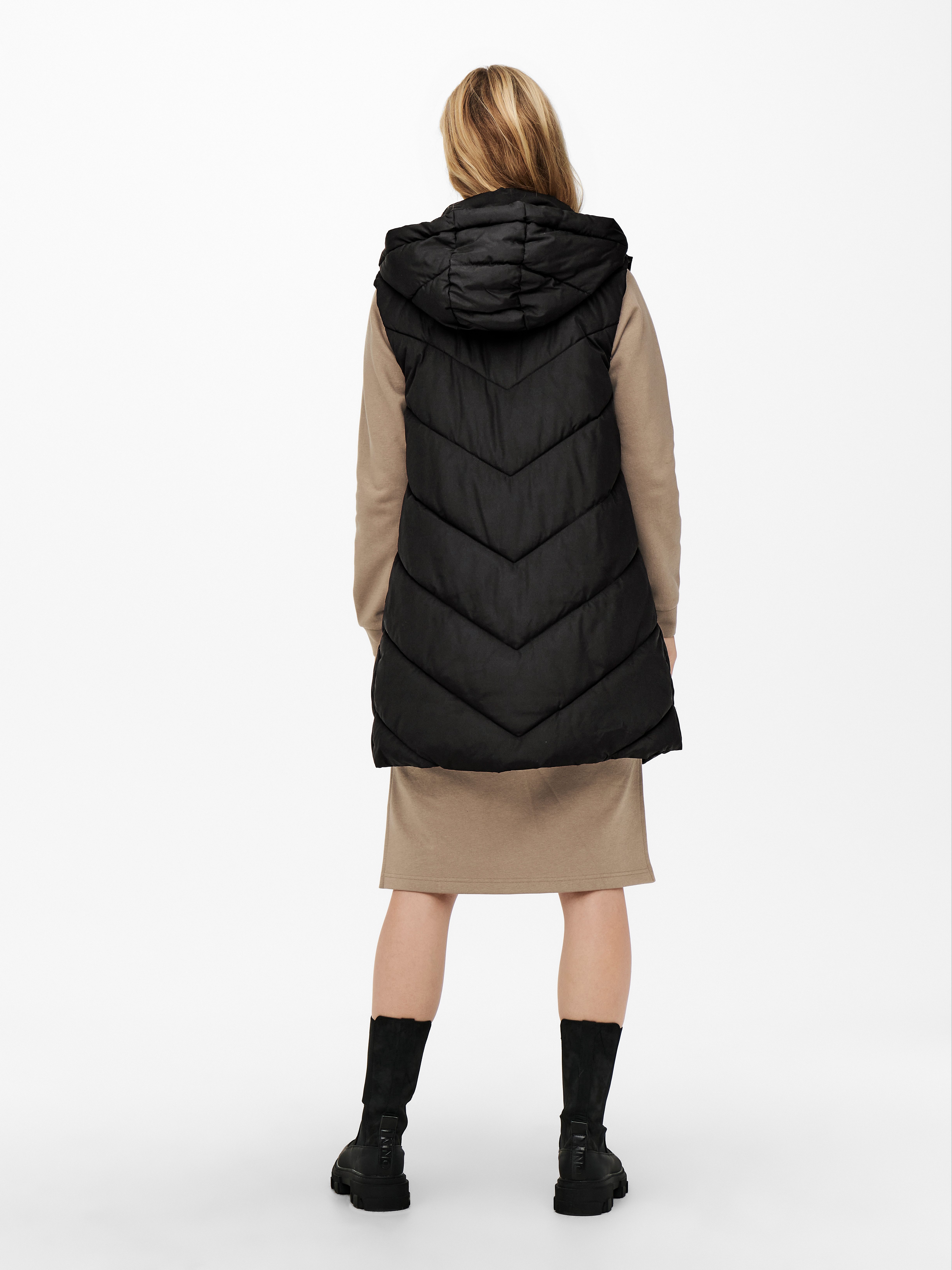 JDY Bodywarmer JDYSKYLAR LIFE HOOD WAISTCOAT OTW NOOS