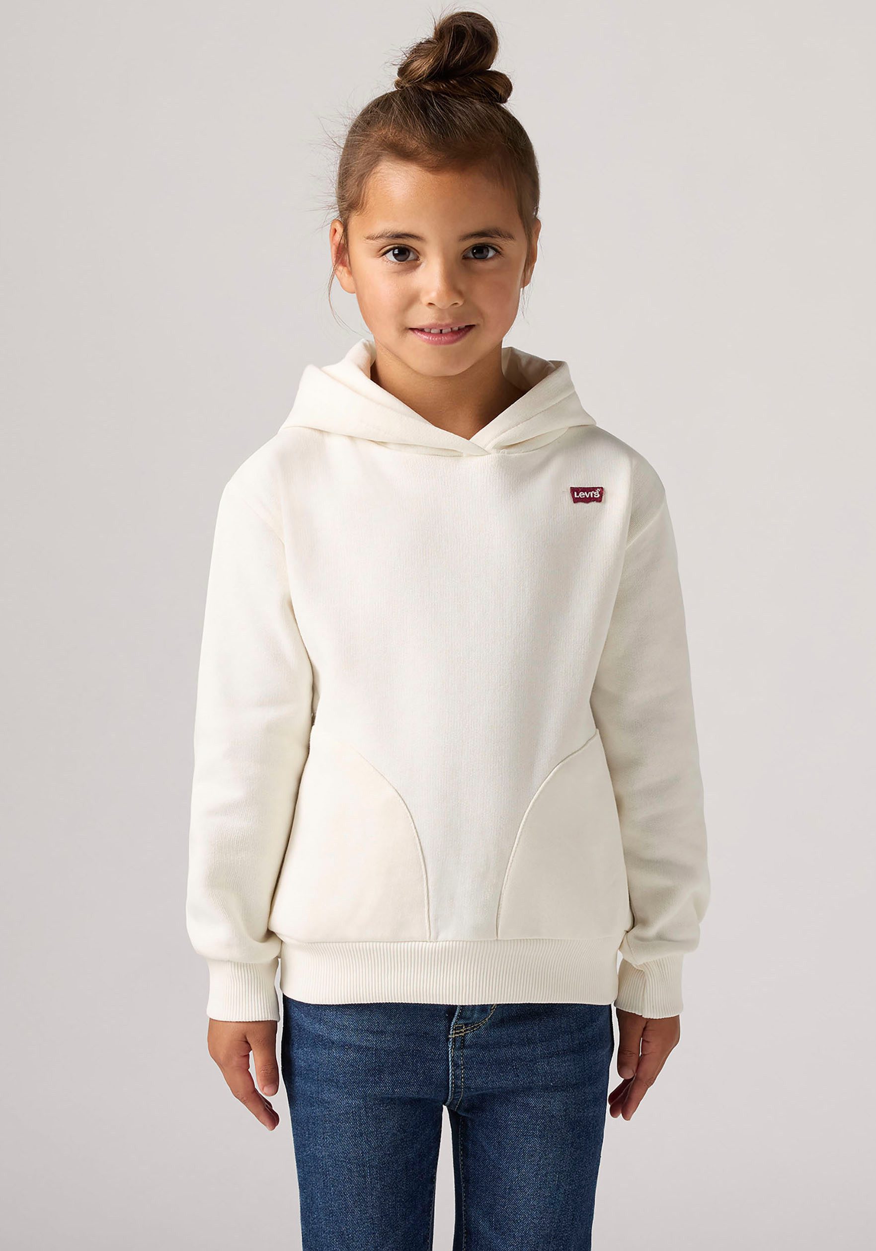 Levi's Kidswear Hoodie met zijzakken voor meisjes