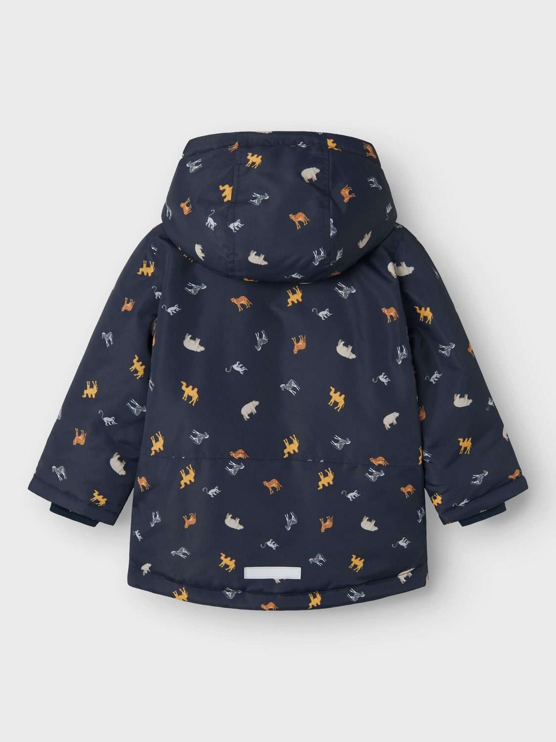 Name It Outdoorjack NMMMAX JACKET AOP NOOS met decoratieve, reflecterende details
