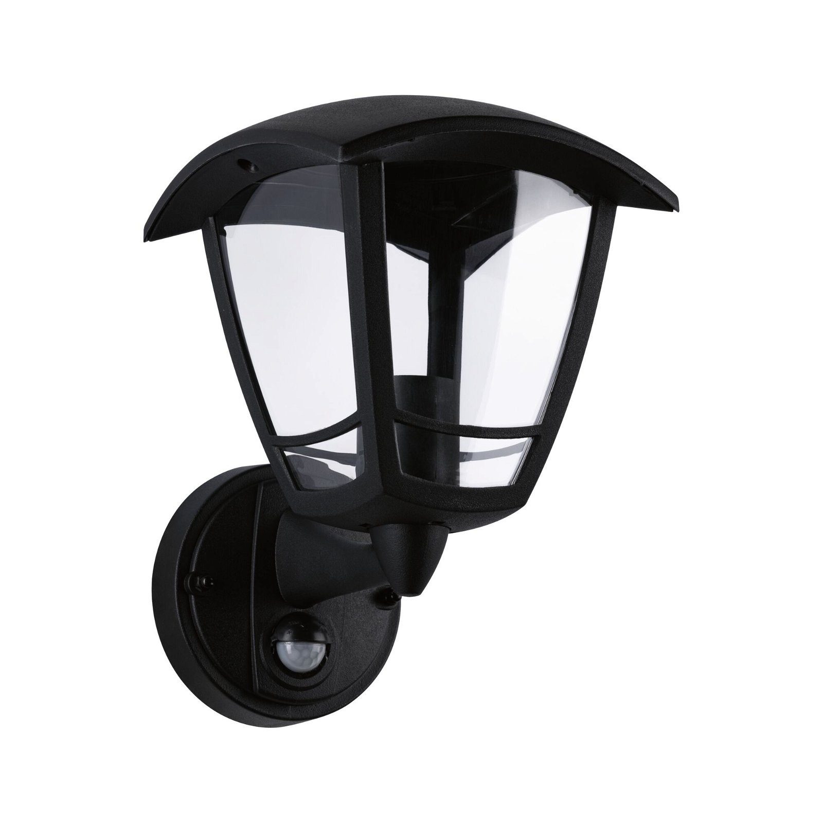 Paulmann Wandlamp voor buiten Classic Curved IP44 vierkant 164x180mm max. 12W 230V zwart kunststof (1 stuk)