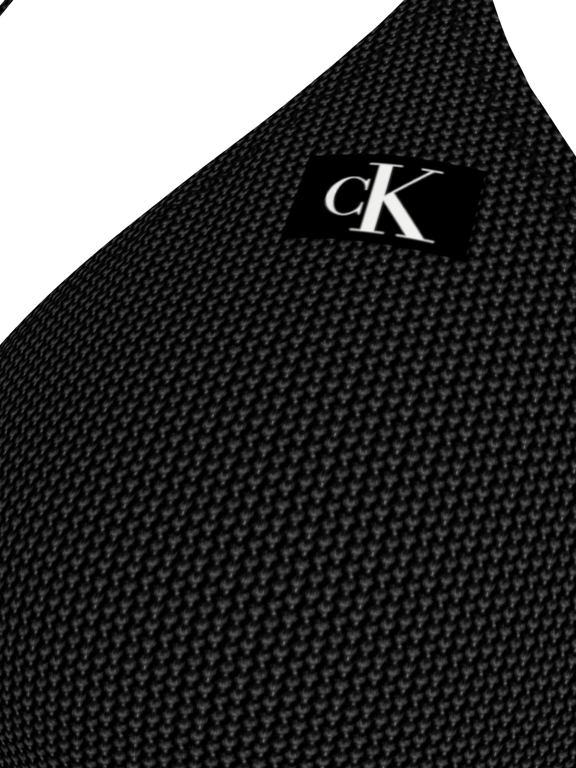 Calvin Klein Swimwear Triangel-bikinitop TRIANGLE RP met ck-logoprint