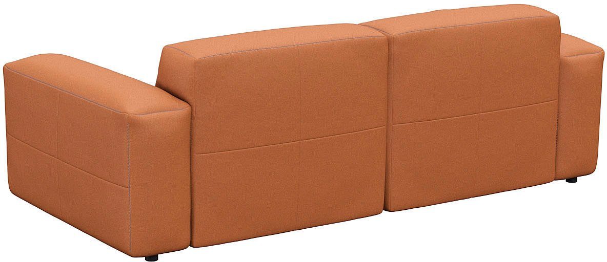 FLEXLUX 2,5-zitsbank Lucera bank, super comfortabel door hoogwaardige zitopbouw met koudschuim