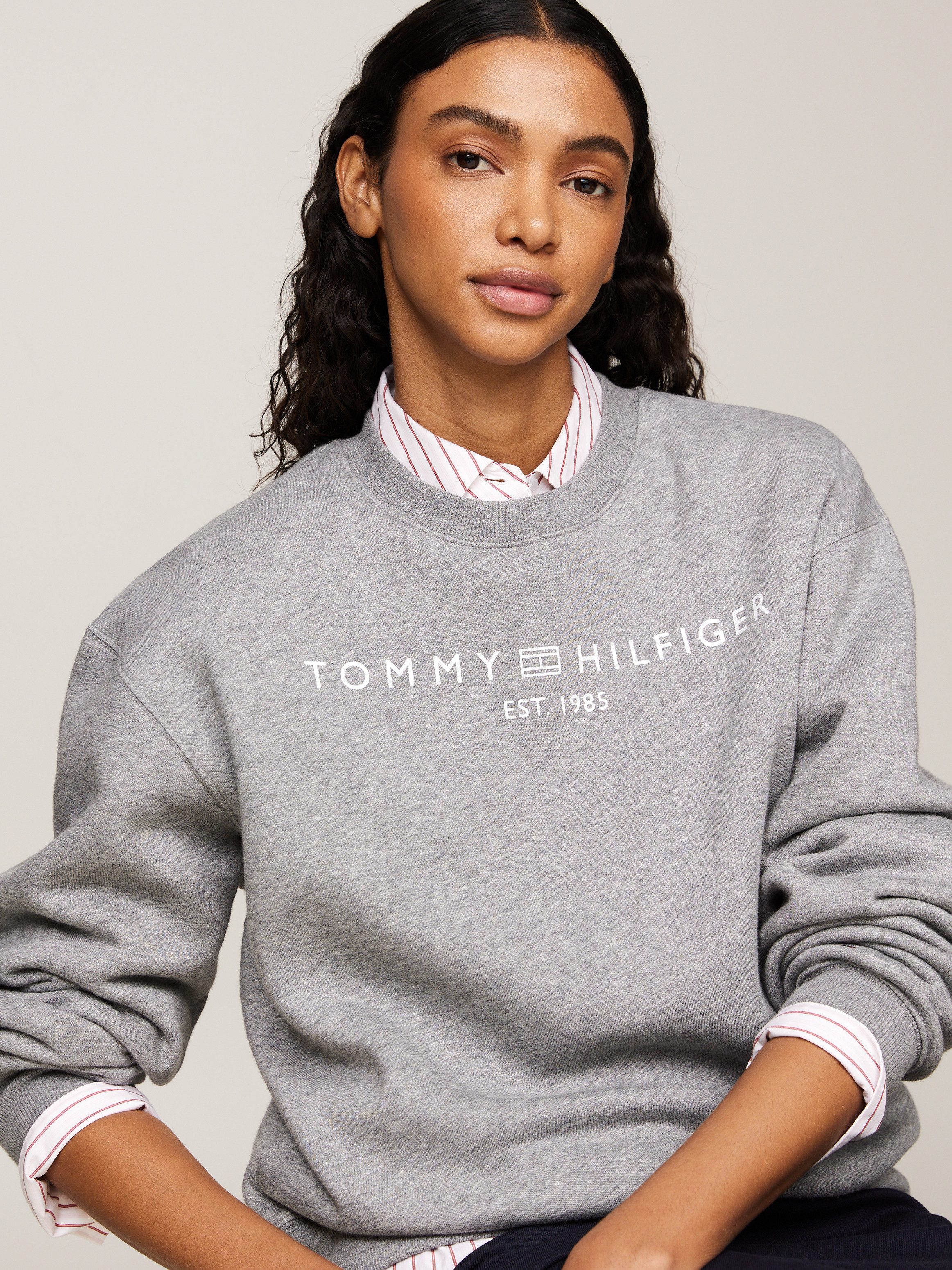 Tommy Hilfiger Sweatshirt MDRN REG CORP LOGO C-NK SWTSHRT