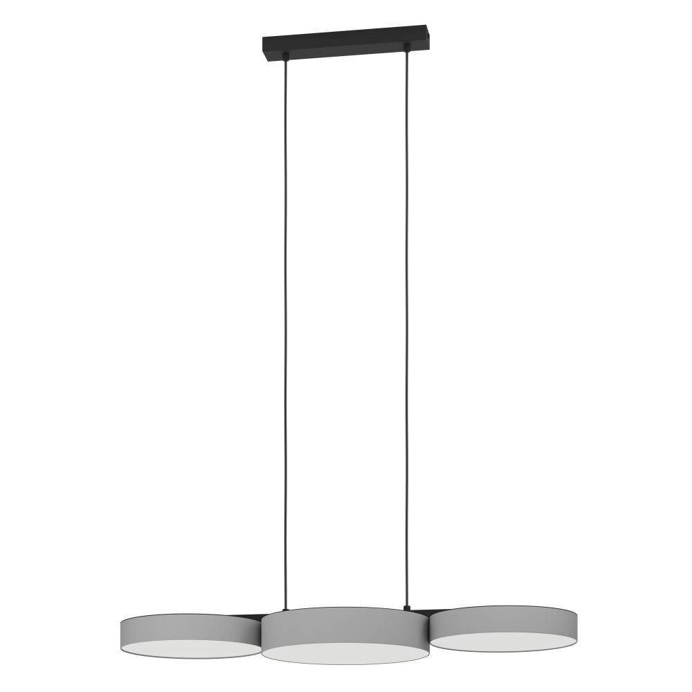 EGLO Hanglamp BARBANO-Z hanglamp, grijs wit, ZigBee 3.0, disco-modus, timer (1 stuk)