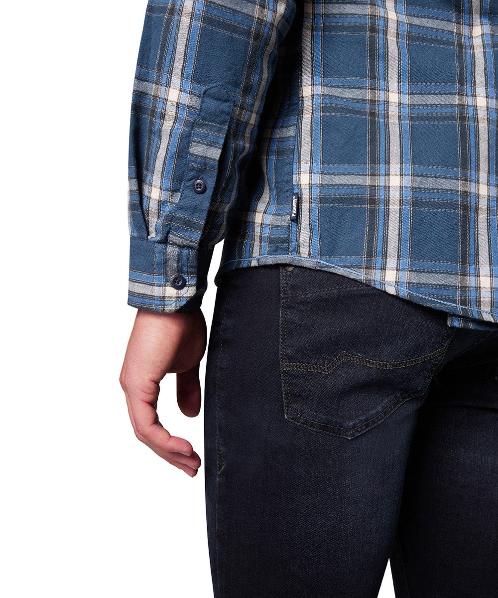 Pioneer Authentic Jeans Overhemd met lange mouwen met borstzak