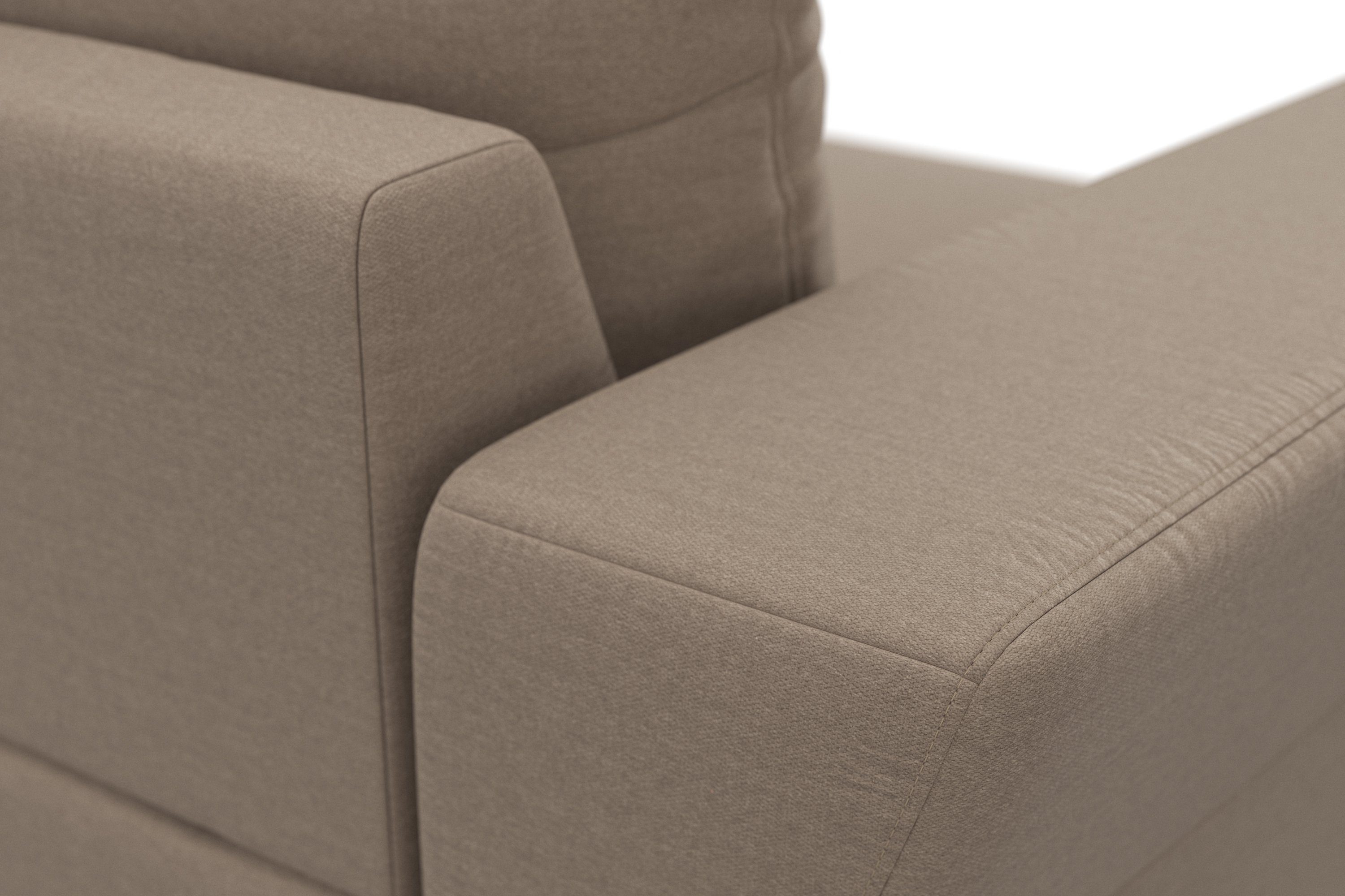sit&more Hoekbank Cadabra L-vorm Breedte 356 cm, met zitdiepteverstelling