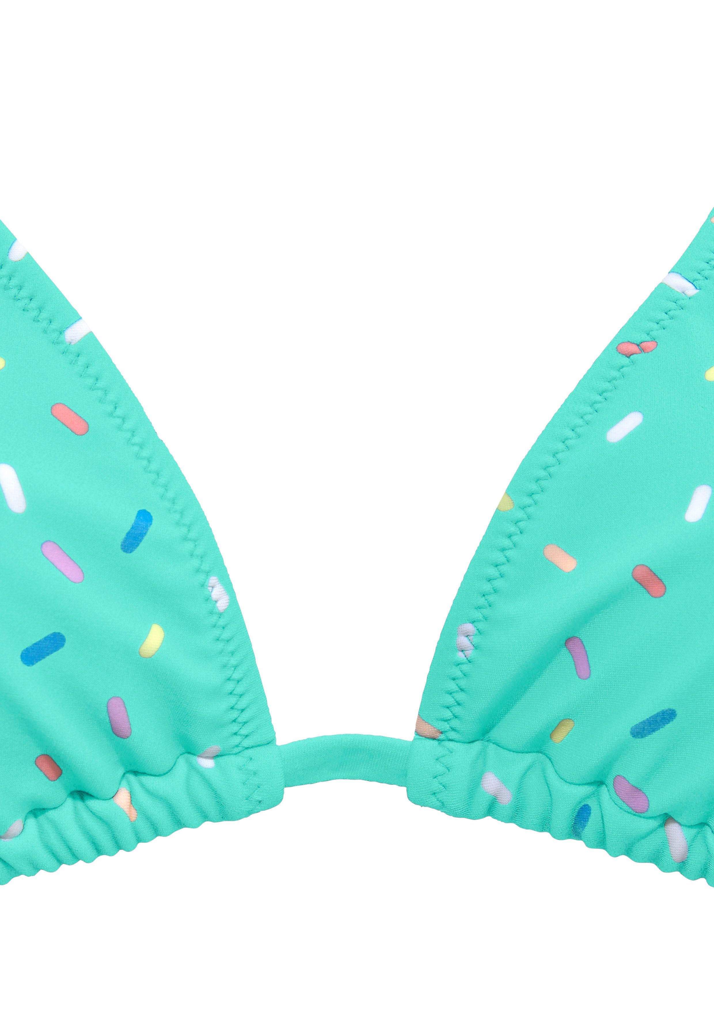 Buffalo Triangelbikini Candy met strikbandjes aan de broek