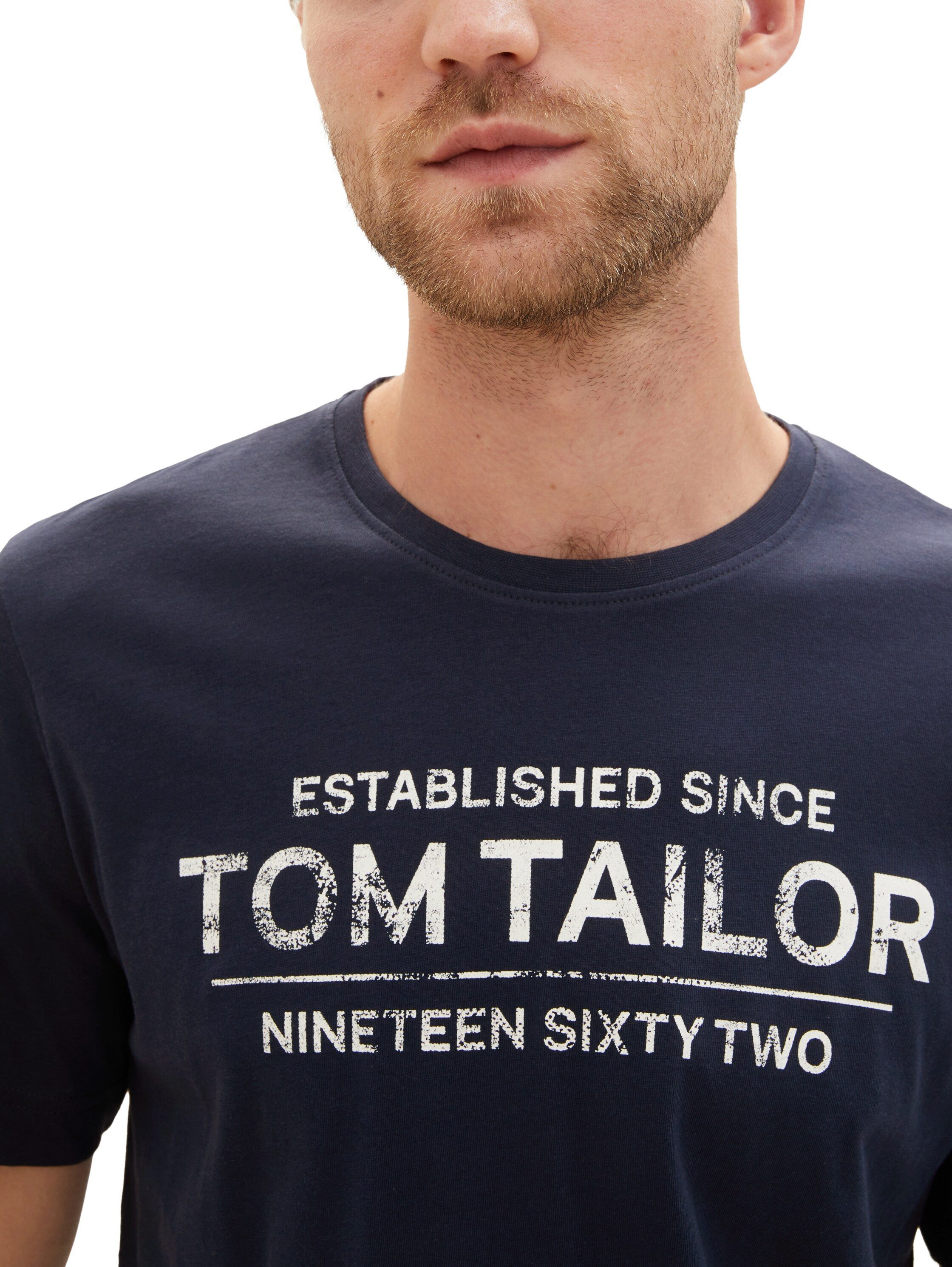Tom Tailor T-shirt met frontprint