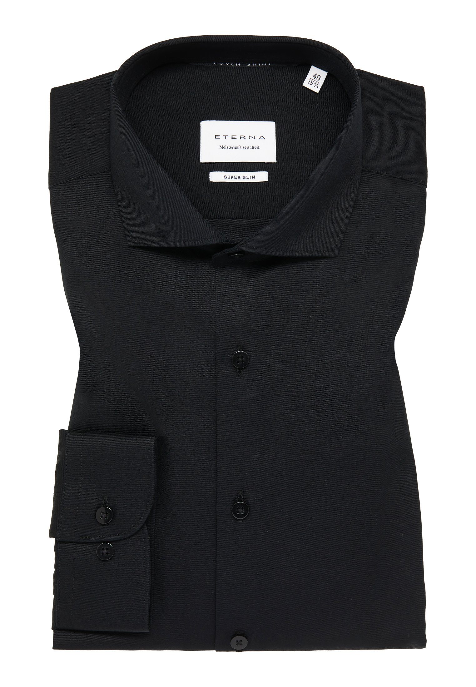 Eterna Overhemd met lange mouwen SUPER SLIM NON IRON (strijkvrij)