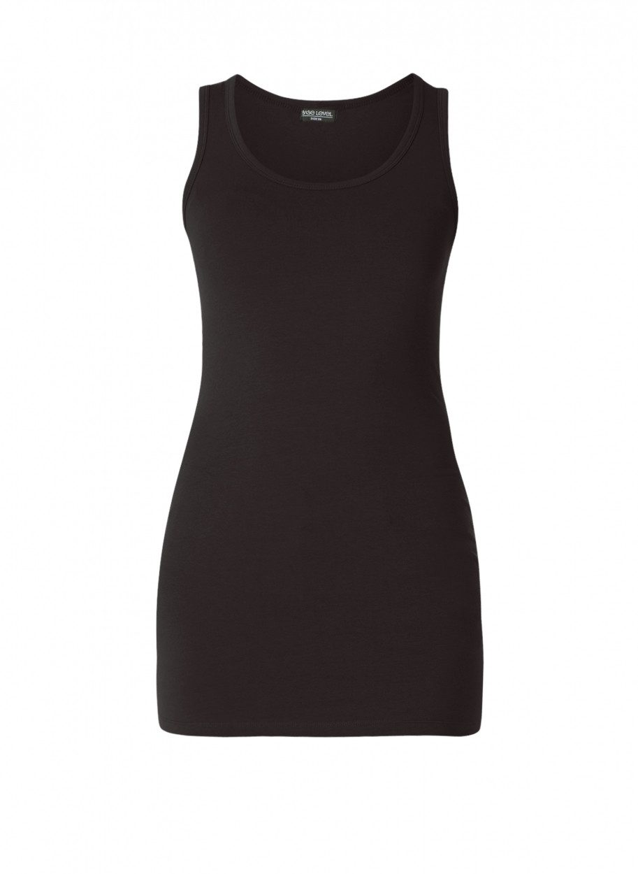 Base Level Curvy Lange top in grote maten