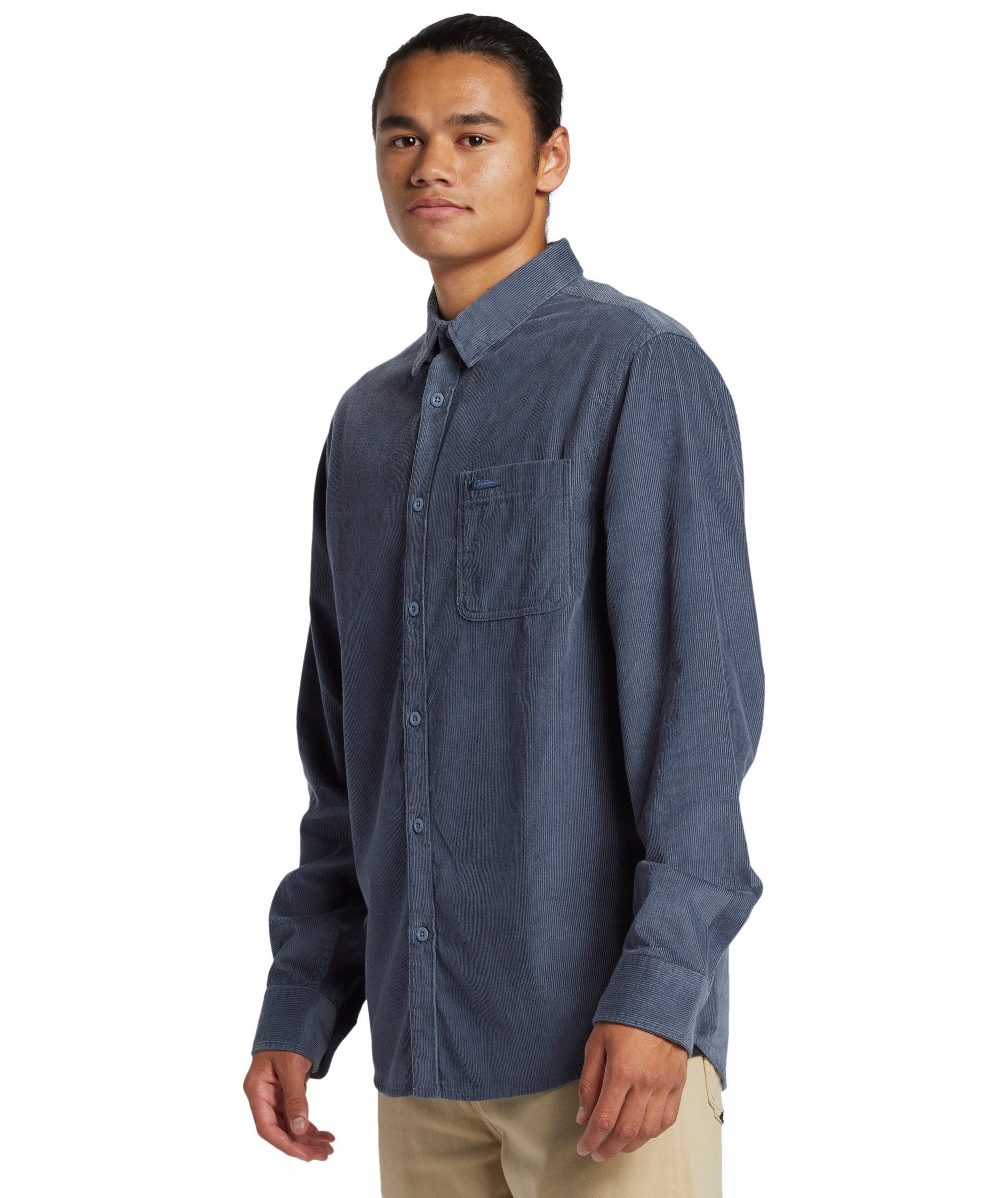 Quiksilver Overhemd met lange mouwen SMOKE TRAIL CORD