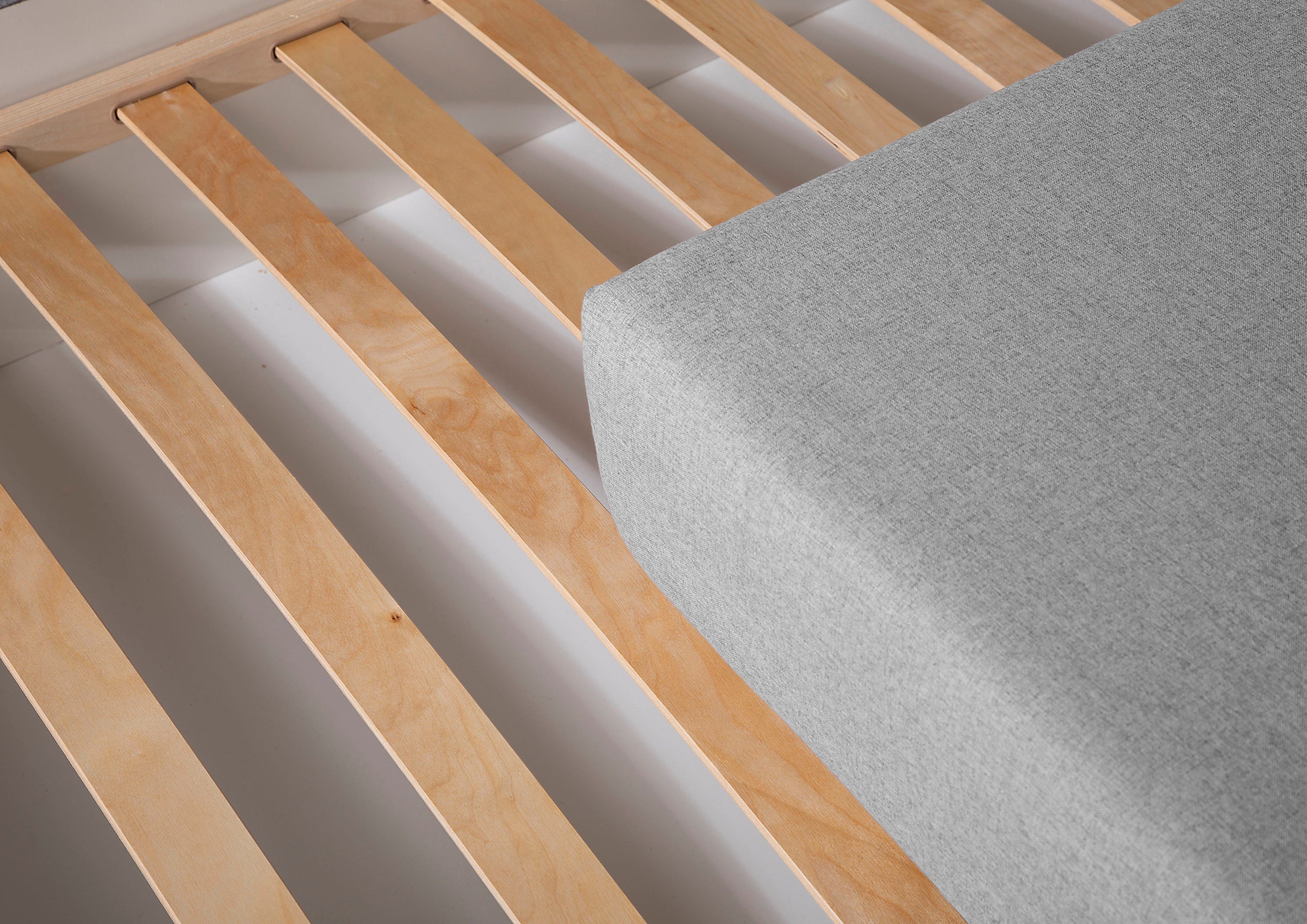 Maintal Bed Mailo met bedkist, in 3 breedten, binnenvering- of bonell-matras ter keuze