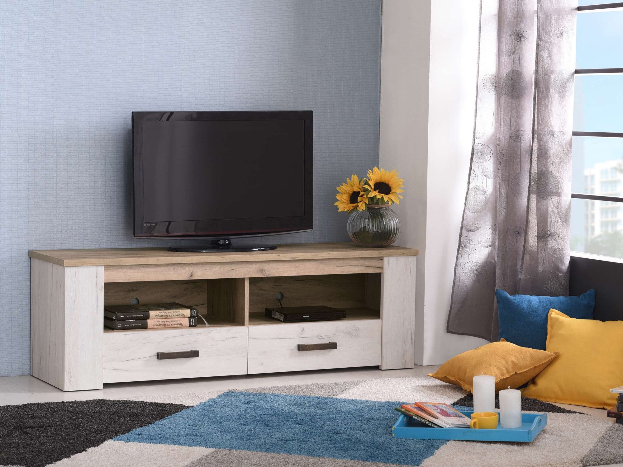 Home affaire Tv-meubel Kent TV-Lowboard TV-kast, breedte 151,5 cm