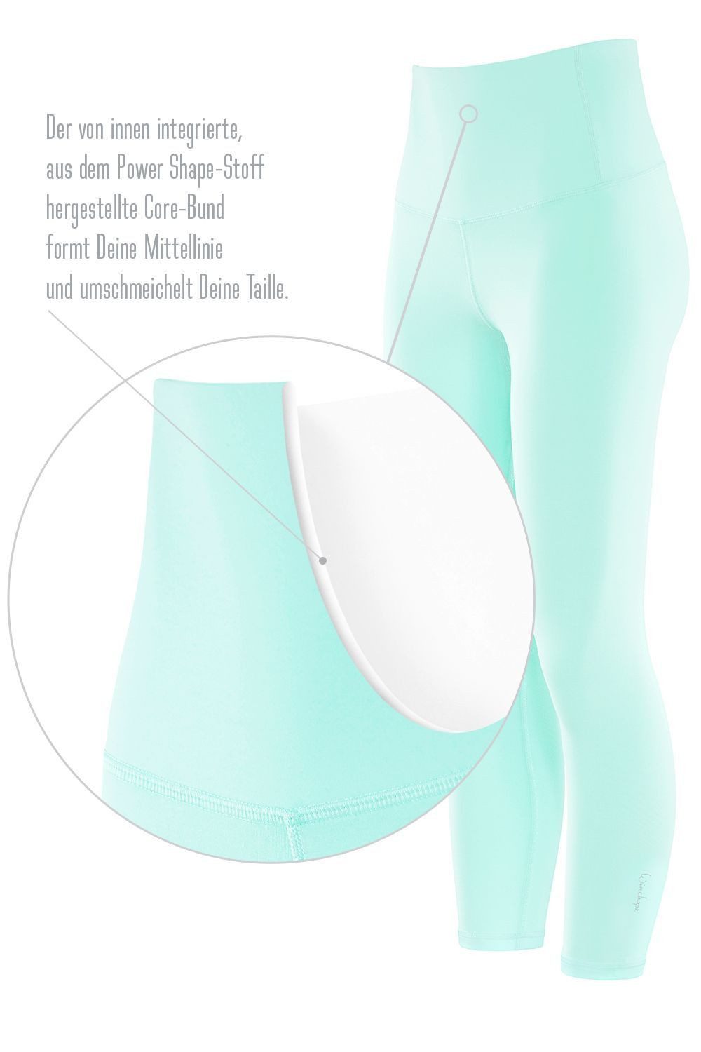 Winshape Legging 7/8-Tights HWL317C met v-vorm applicatie en core-band