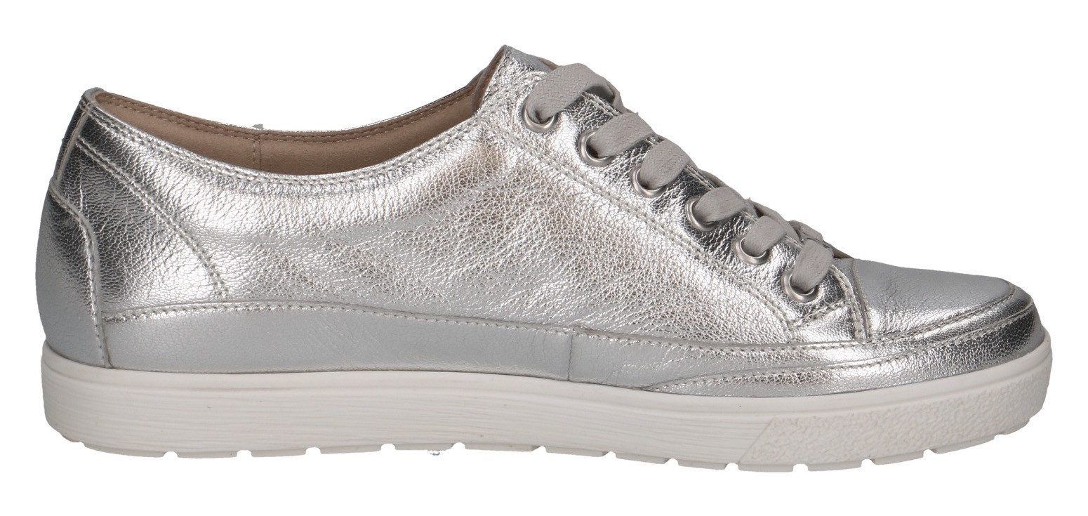 Caprice Plateausneakers vrijetijdsschoen, lage schoen, veterschoen met gepolsterde schacht