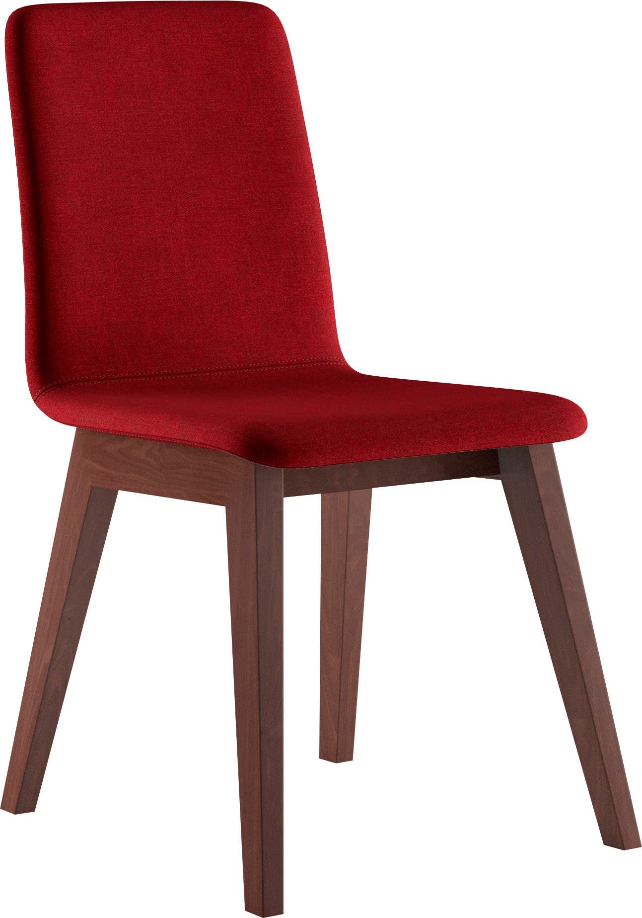 INOSIGN Stoel Sandy met verschillende stoelpootkleuren en kleurvarianten, zithoogte 47 cm (2 stuks)