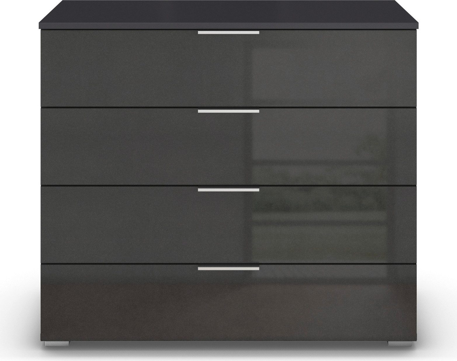 rauch Ladekast Sideboard AGORDO met decor- of hoogglansfront Breedte 93 cm met 4 grote lades voor veel opbergruimte MADE IN GERMANY