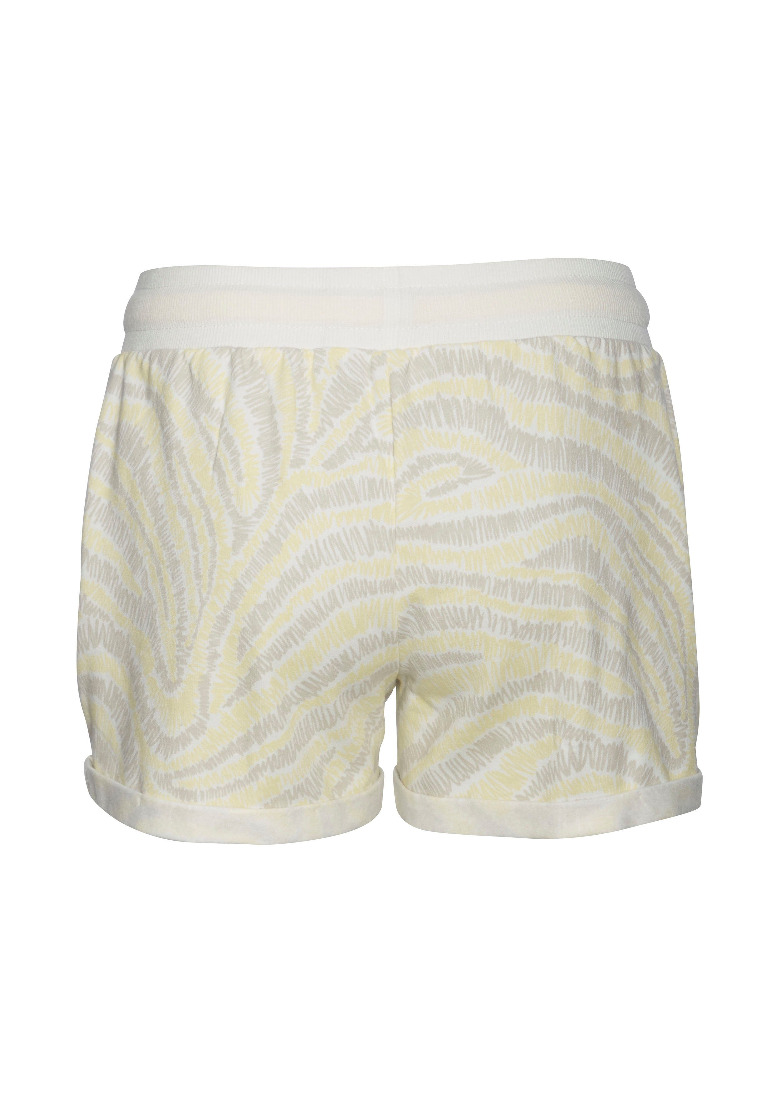 Lascana Relaxshorts met zijzakken, loungepak