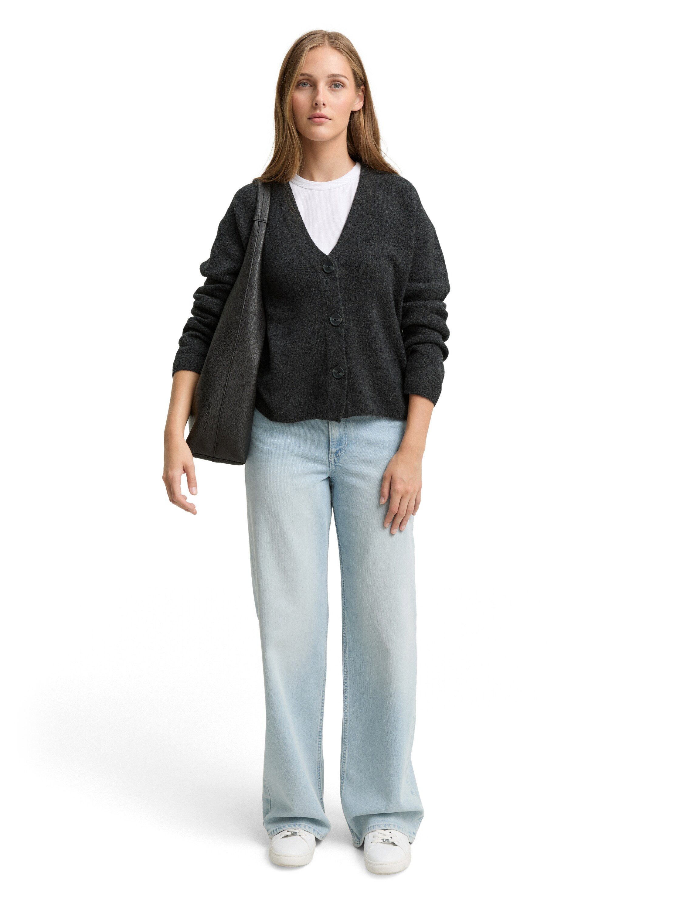Tom Tailor Denim Cardigan met v-hals