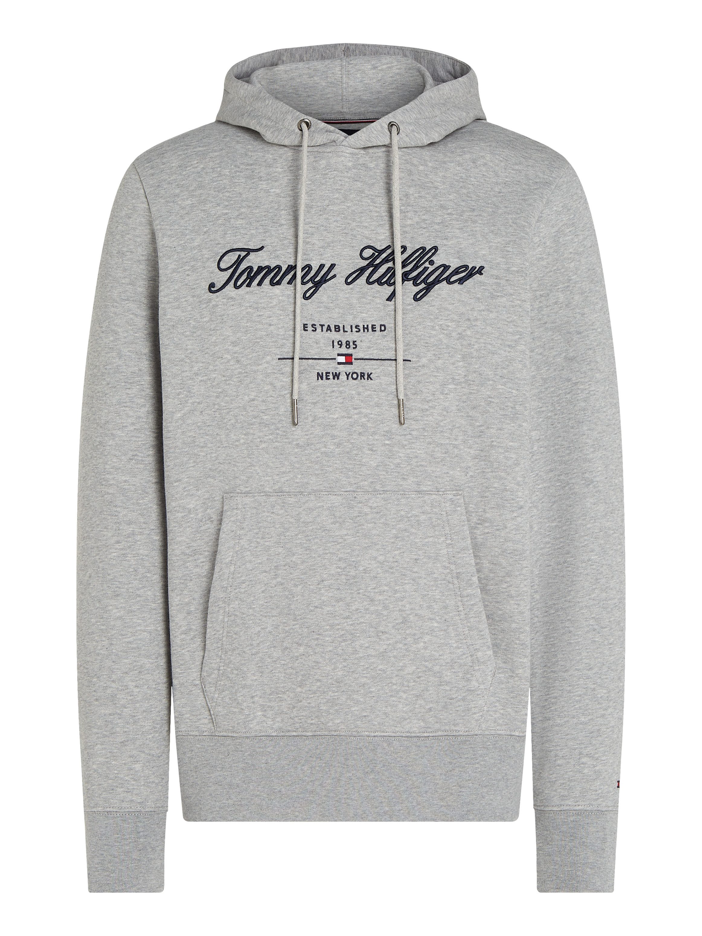 Tommy Hilfiger Hoodie SCRIPT LOGO HOODY met opgestikt logo