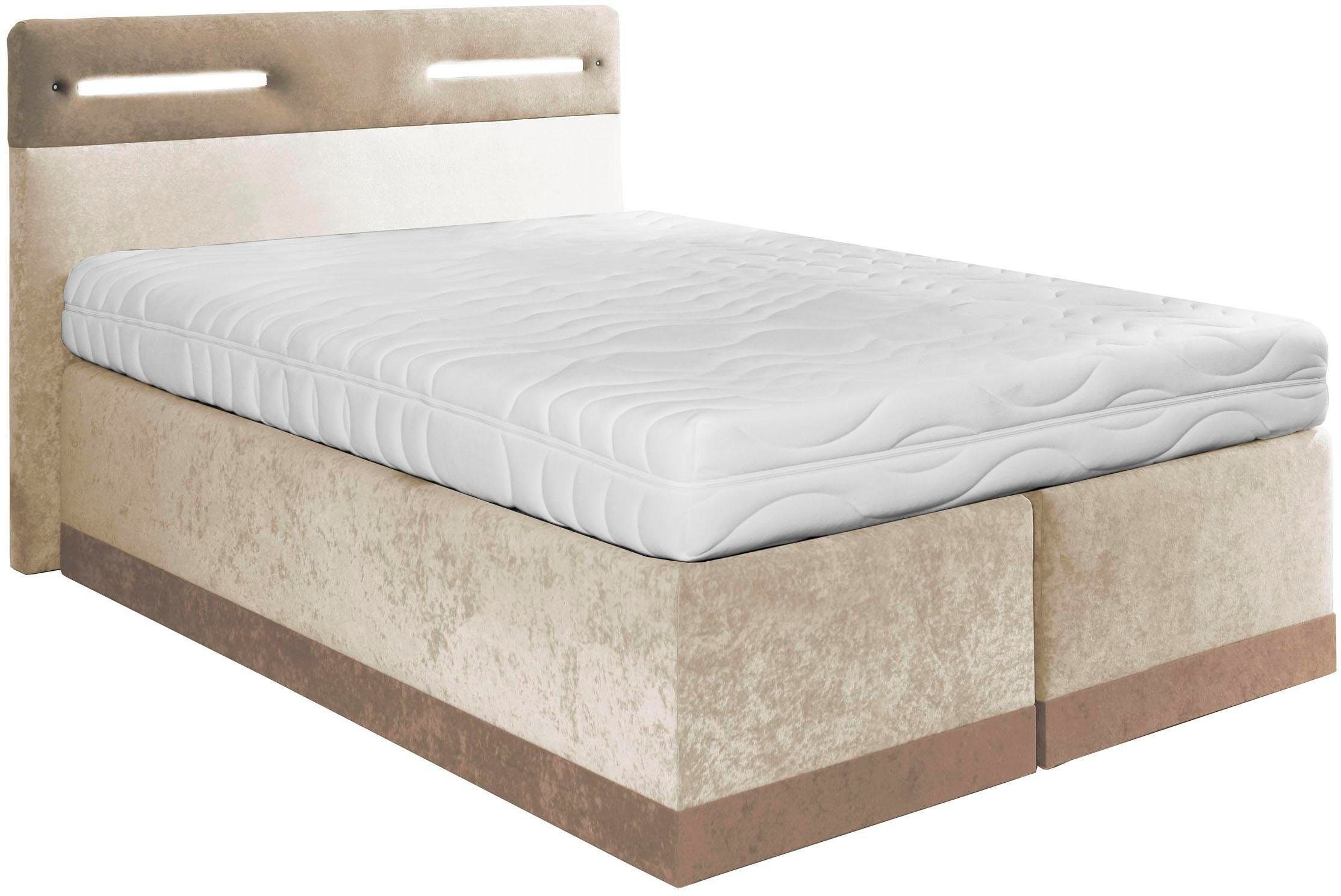 Westfalia Polsterbetten Boxspring met ledverlichting