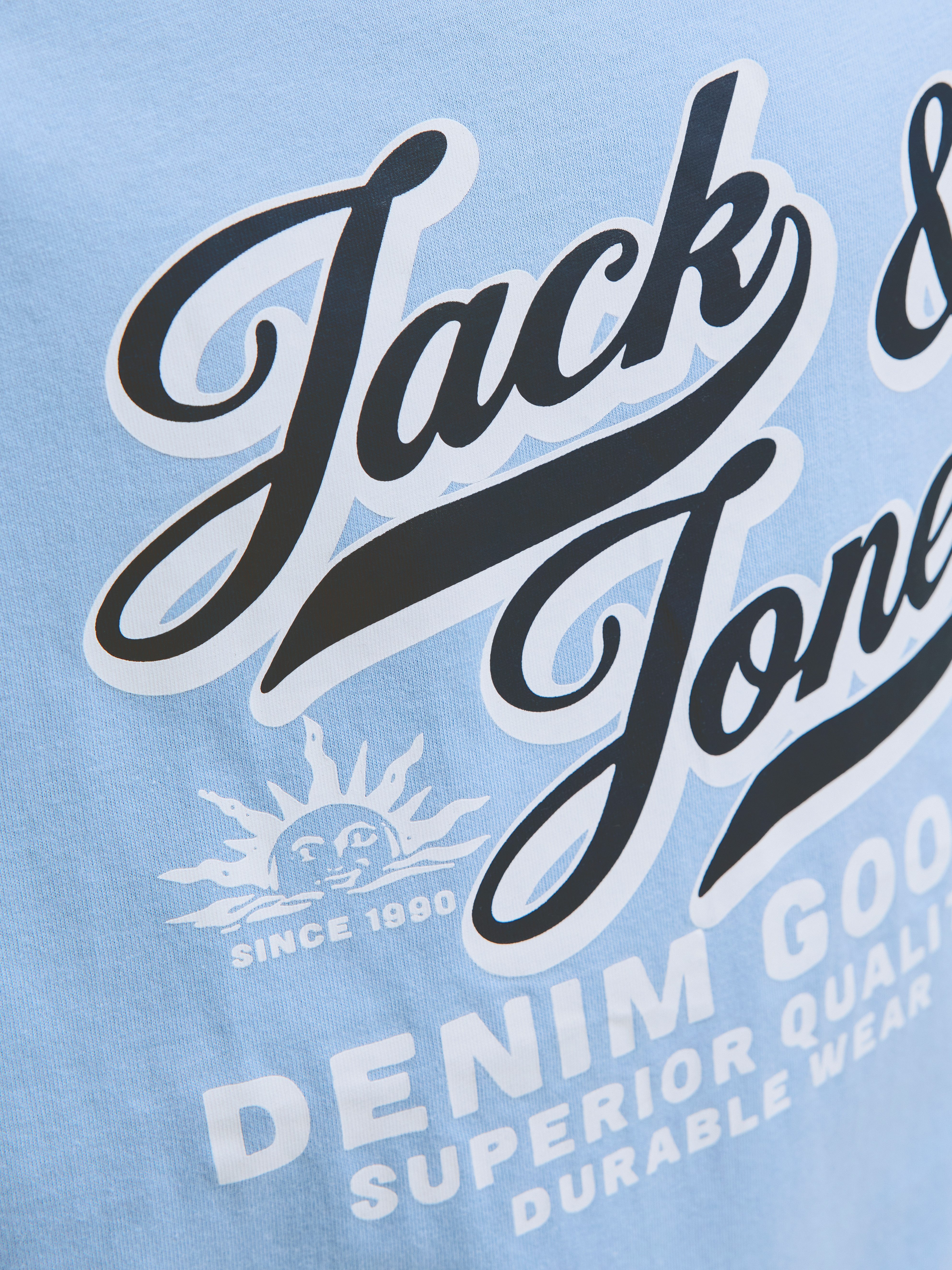 Jack & Jones Junior T-shirt JJELOGO TEE SS ONECK 2 COL AW25 NOOS JNR