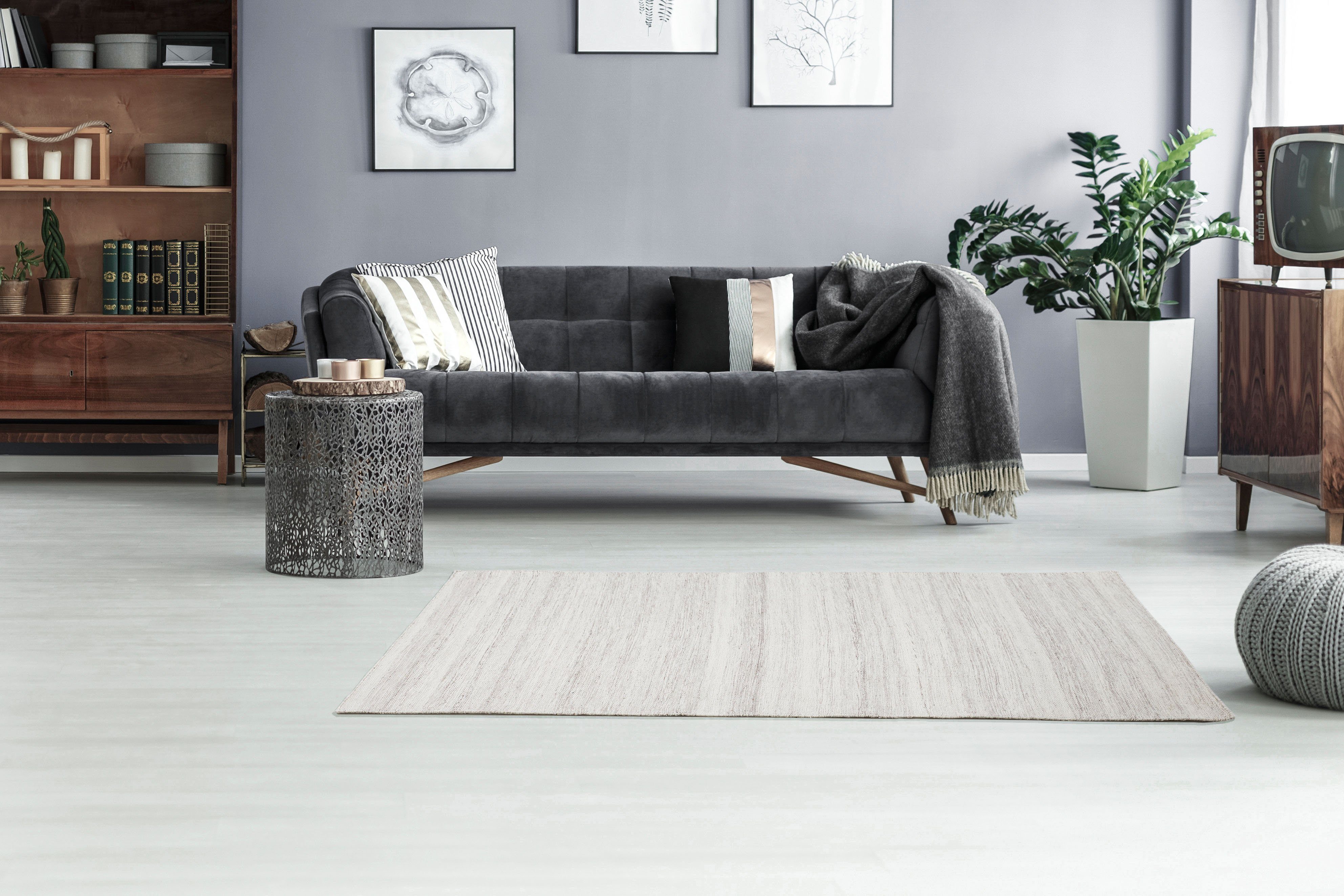 LUXOR living Vloerkleed Bodo mêlee, geschikt voor binnen en buiten, woonkamer
