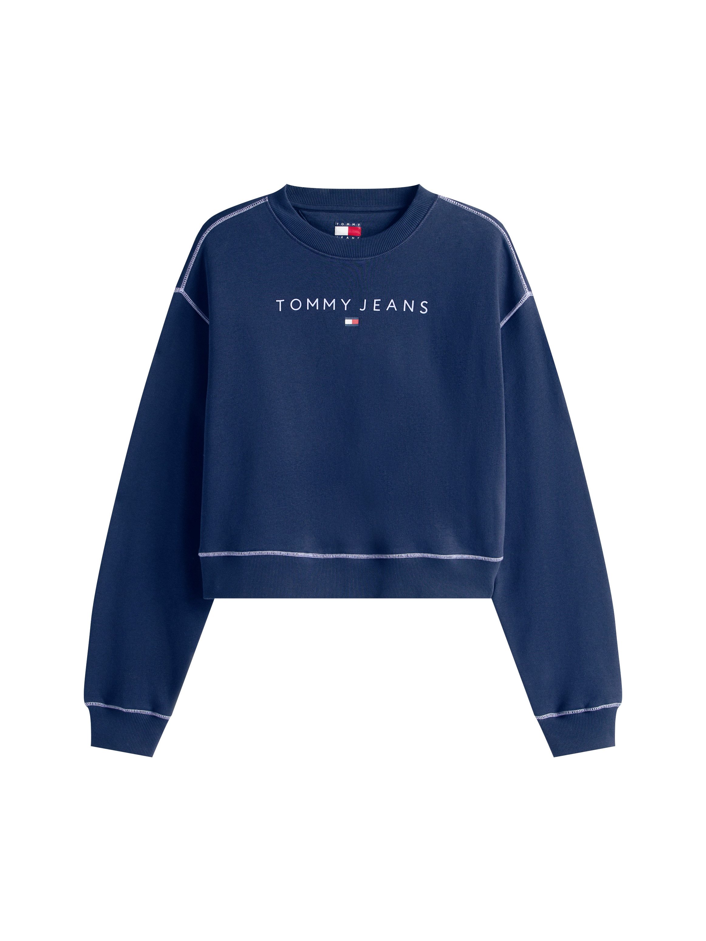 TOMMY JEANS Sweatshirt TJW RLX CRP STITCH LINEAR CREW