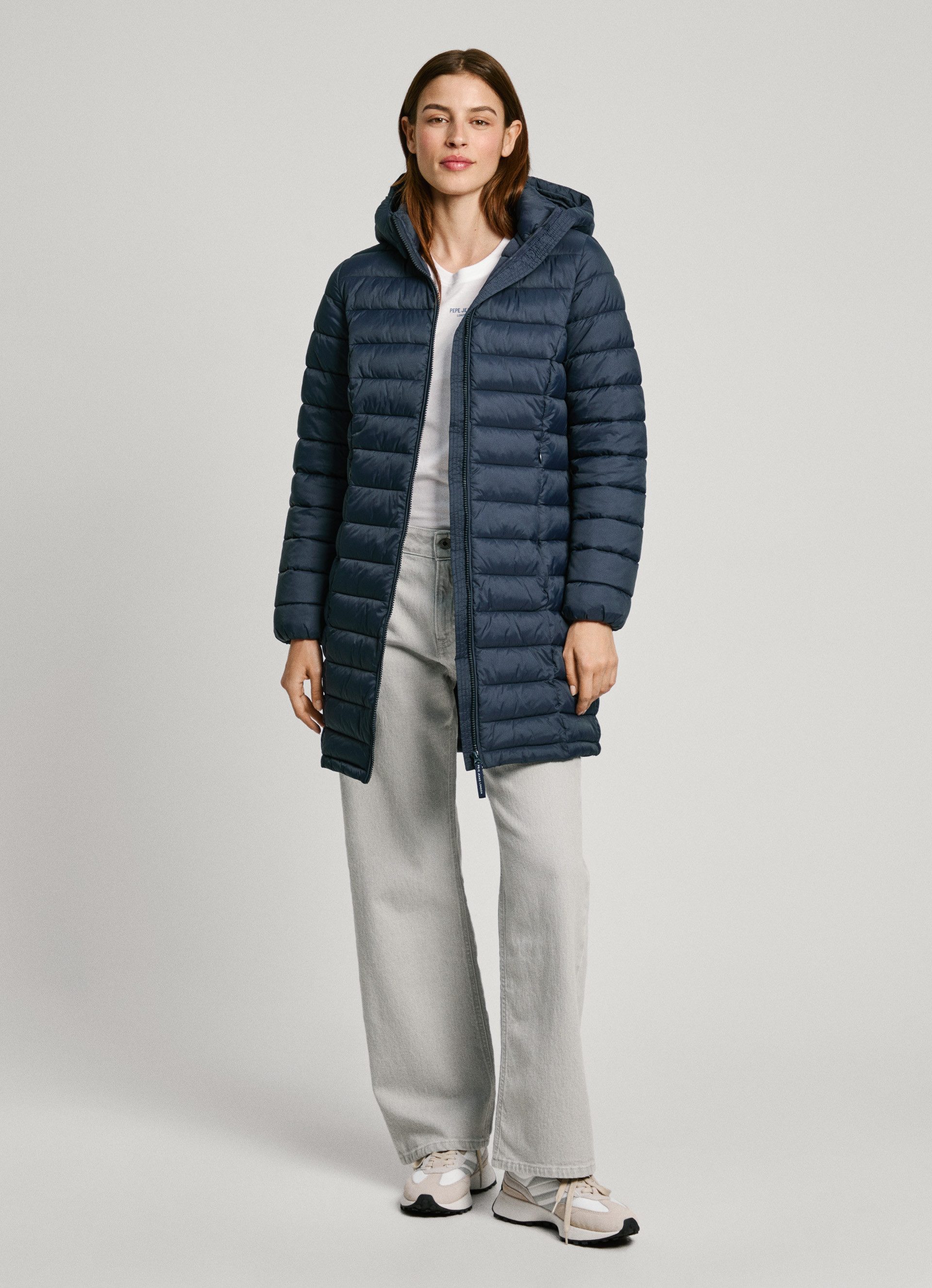 Pepe Jeans Outdoorjack AMMY LONG met afneembare capuchon
