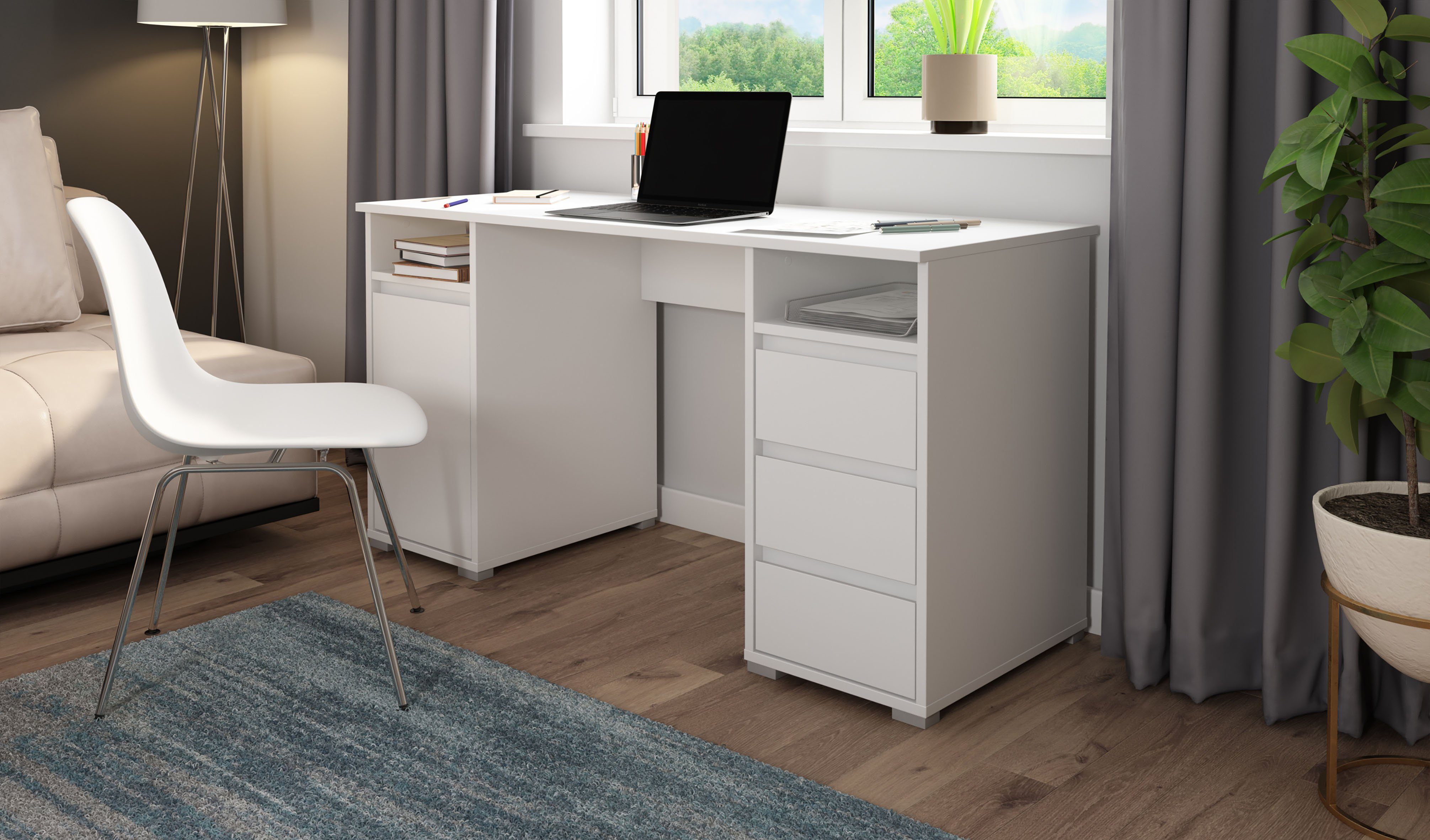Homexperts Bureau Colsjaal met 3 laden en 1 deur
