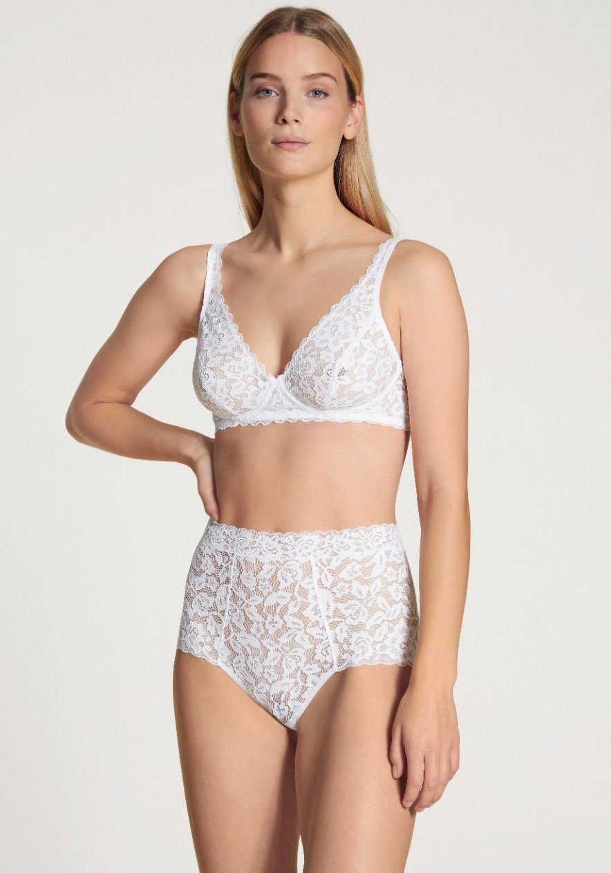 CALIDA Soft-bh Natural Comfort Lace met volledig elastische kant
