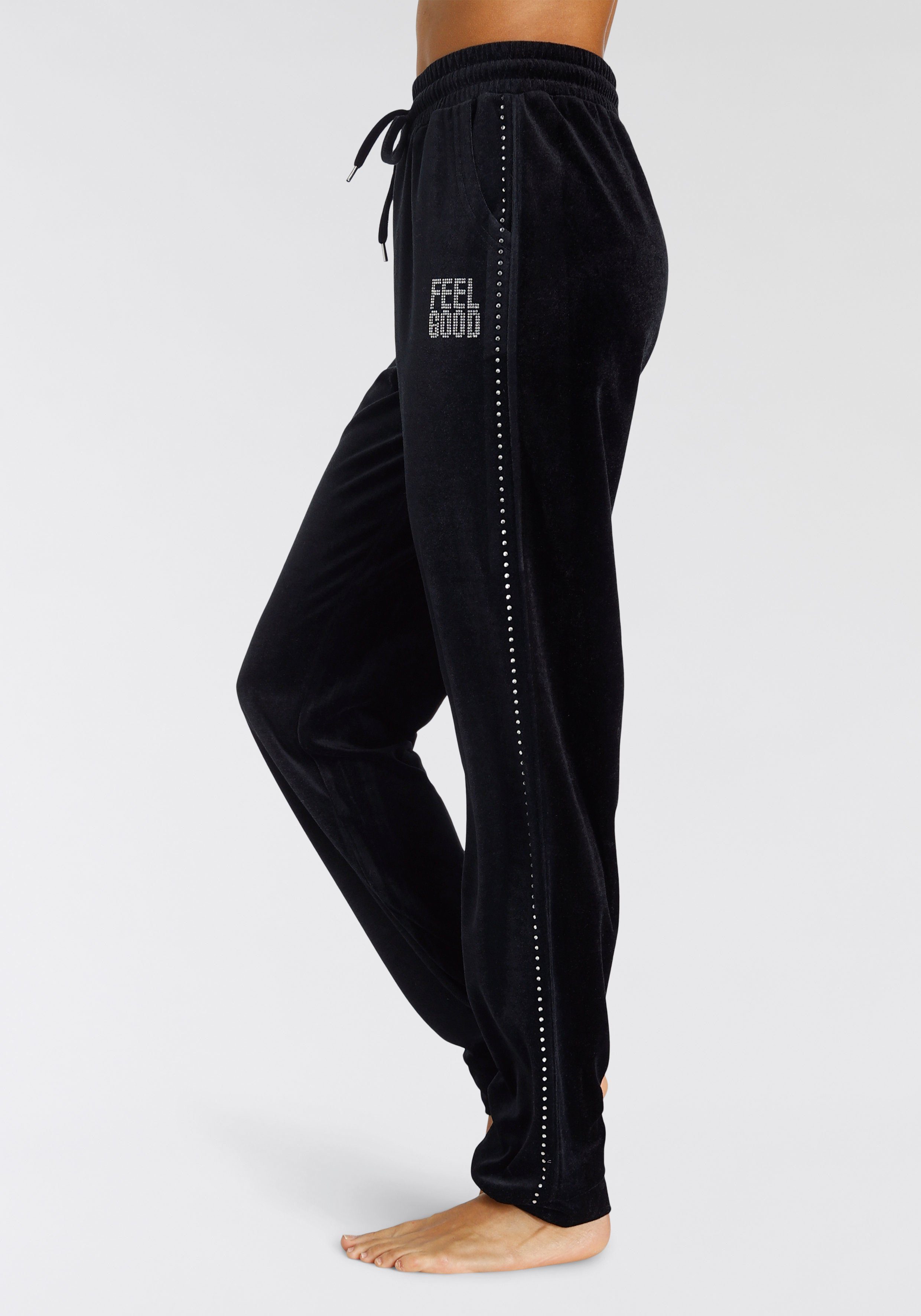 Vivance Nickybroek -Loungebroek met glitterprint